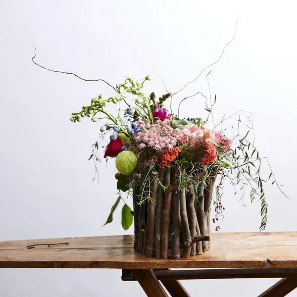 Abundant Forest Flower Arrangement
