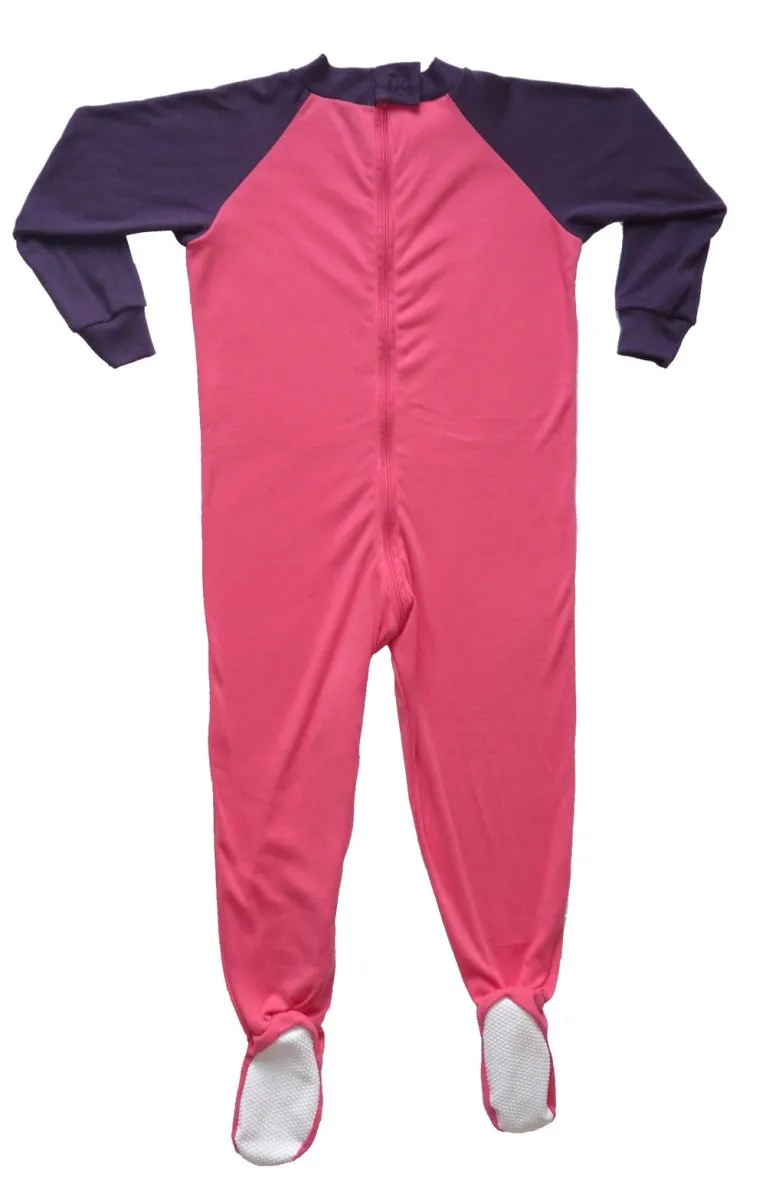 All-In-One Zip Back Fastening Cotton Pyjama