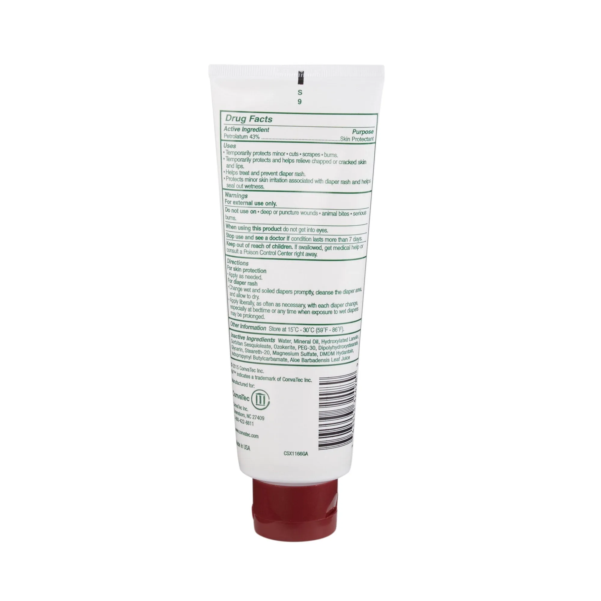 Aloe Vesta Protective Ointment, Unscented CHG compatible, Hypoallergenic, Moisturizing, 8 Oz
