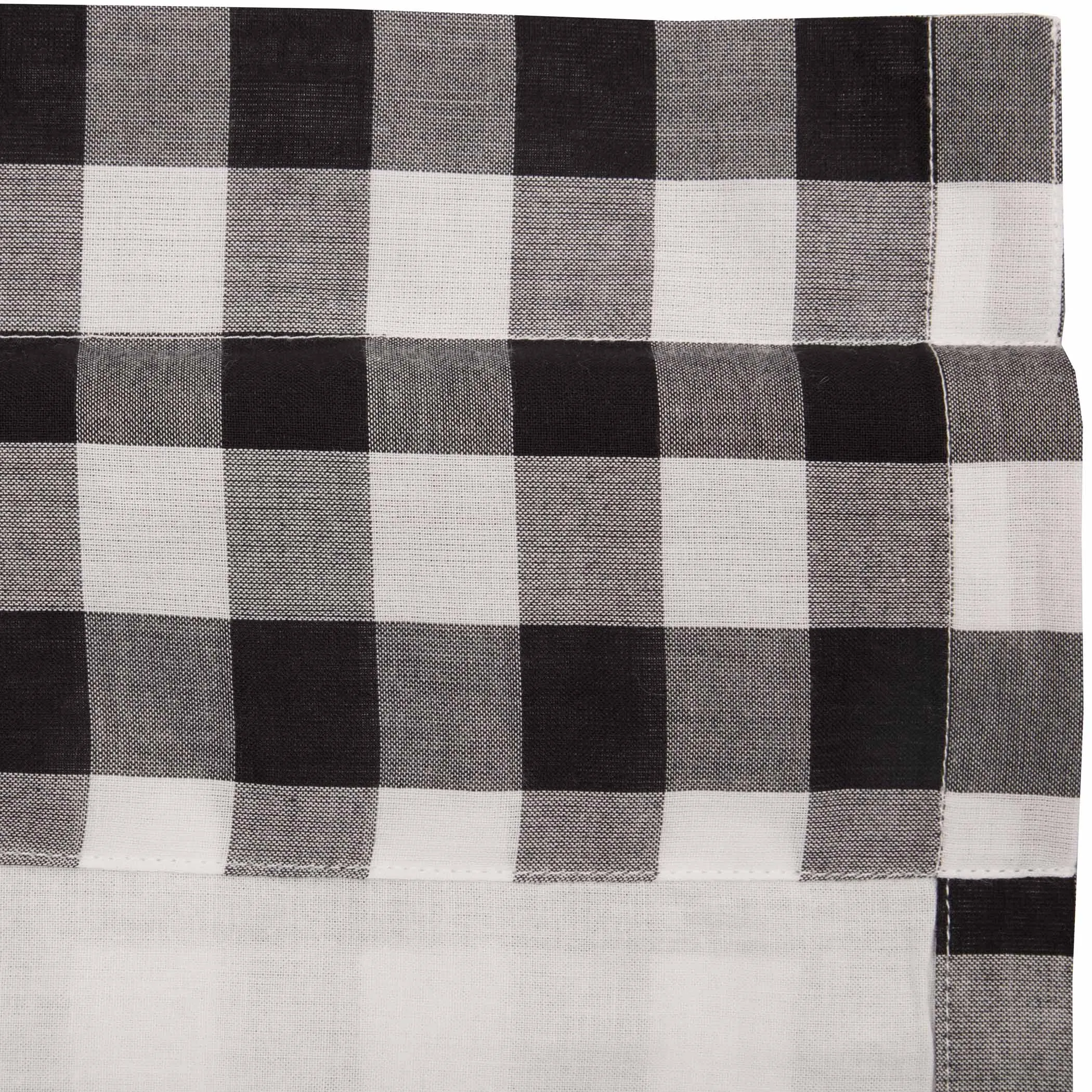 Annie Buffalo Check Ruffled Valance