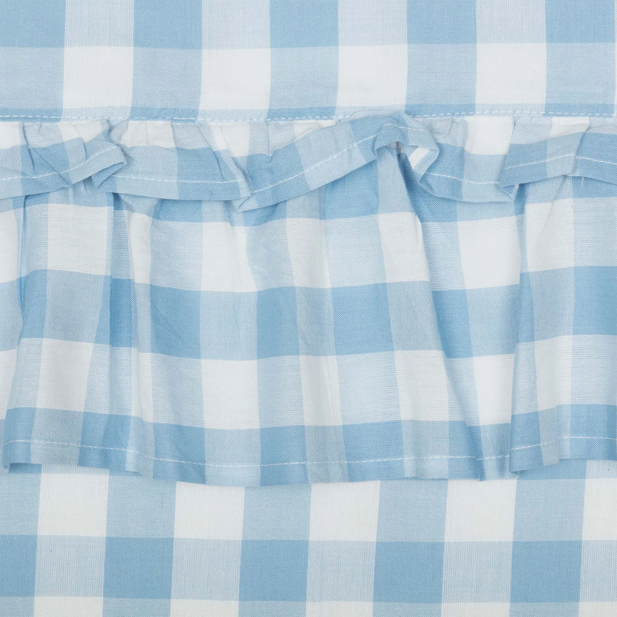 Annie Buffalo Check Ruffled Valance