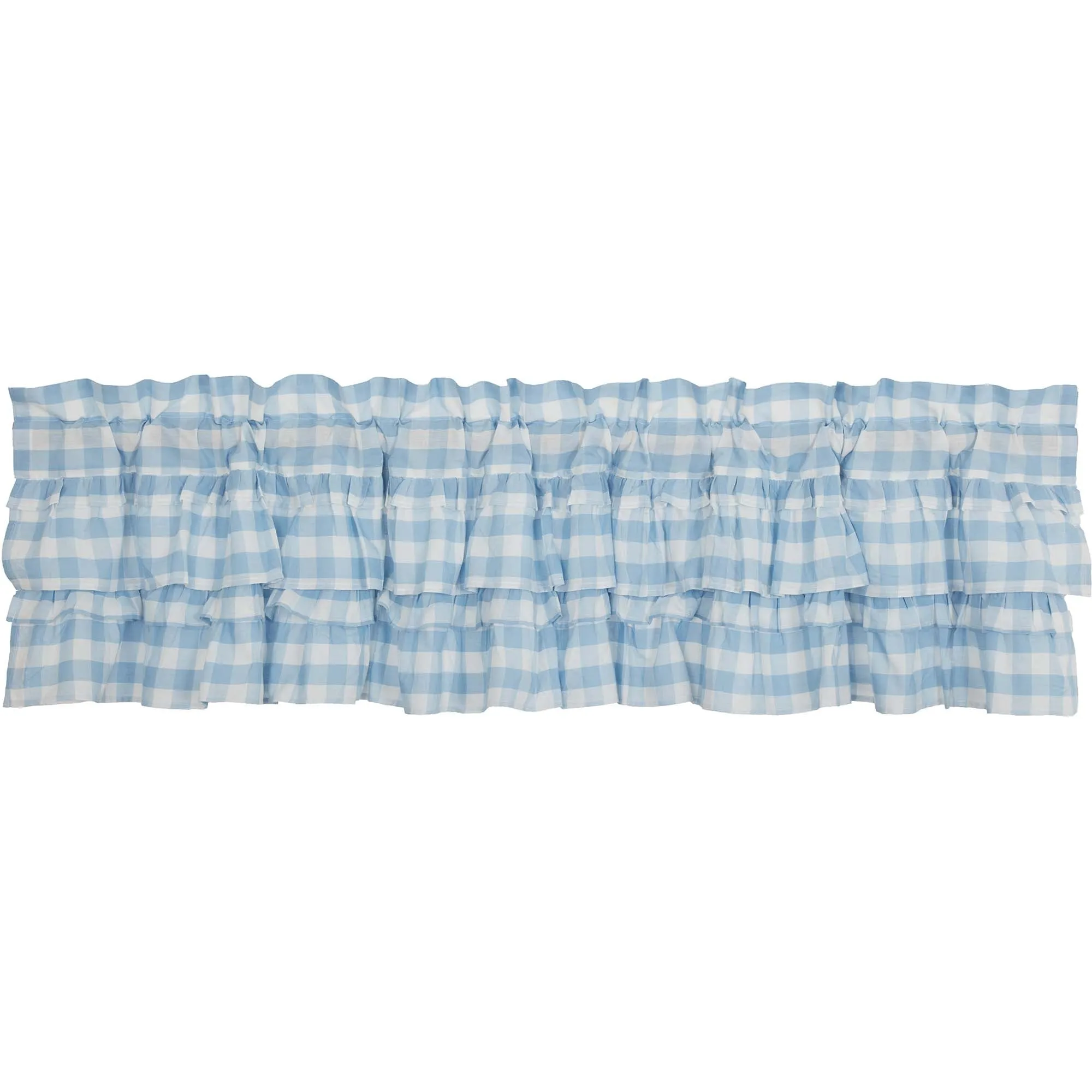 Annie Buffalo Check Ruffled Valance