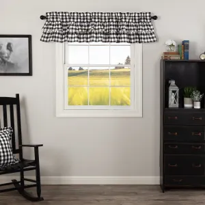 Annie Buffalo Check Ruffled Valance