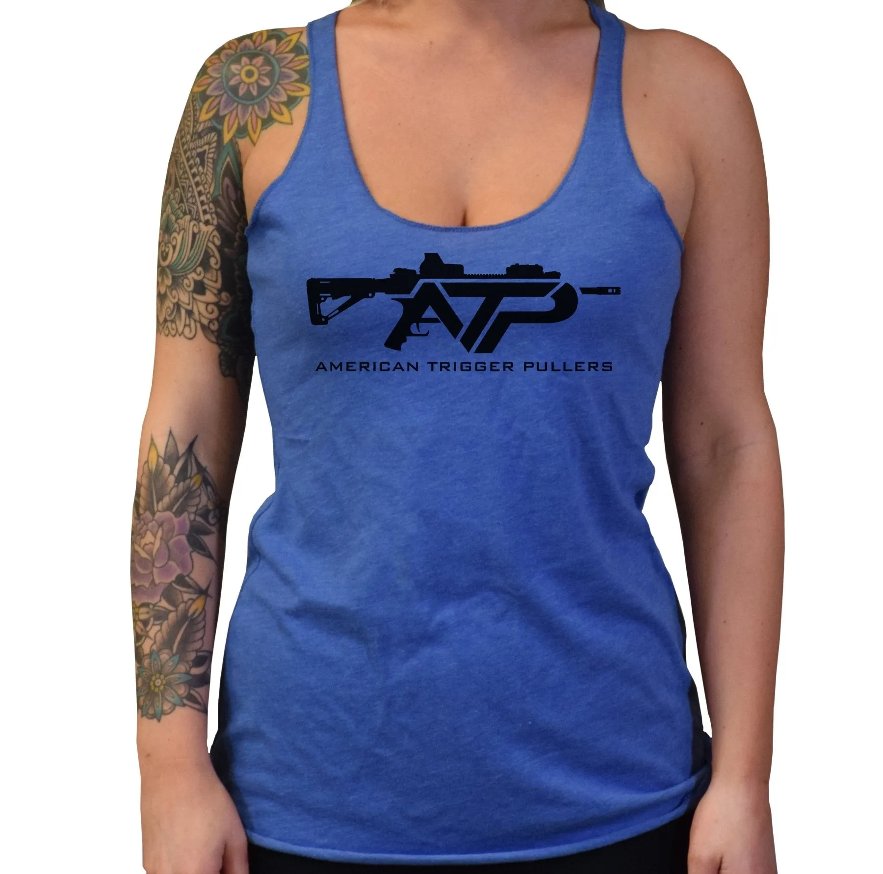 ATP Logo Ladies Tri-Blend Tank