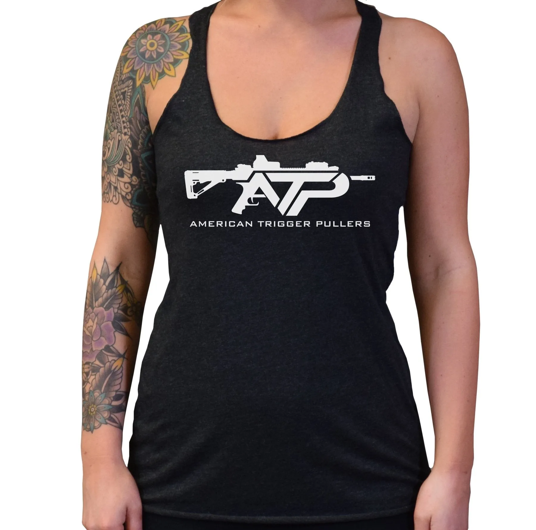 ATP Logo Ladies Tri-Blend Tank