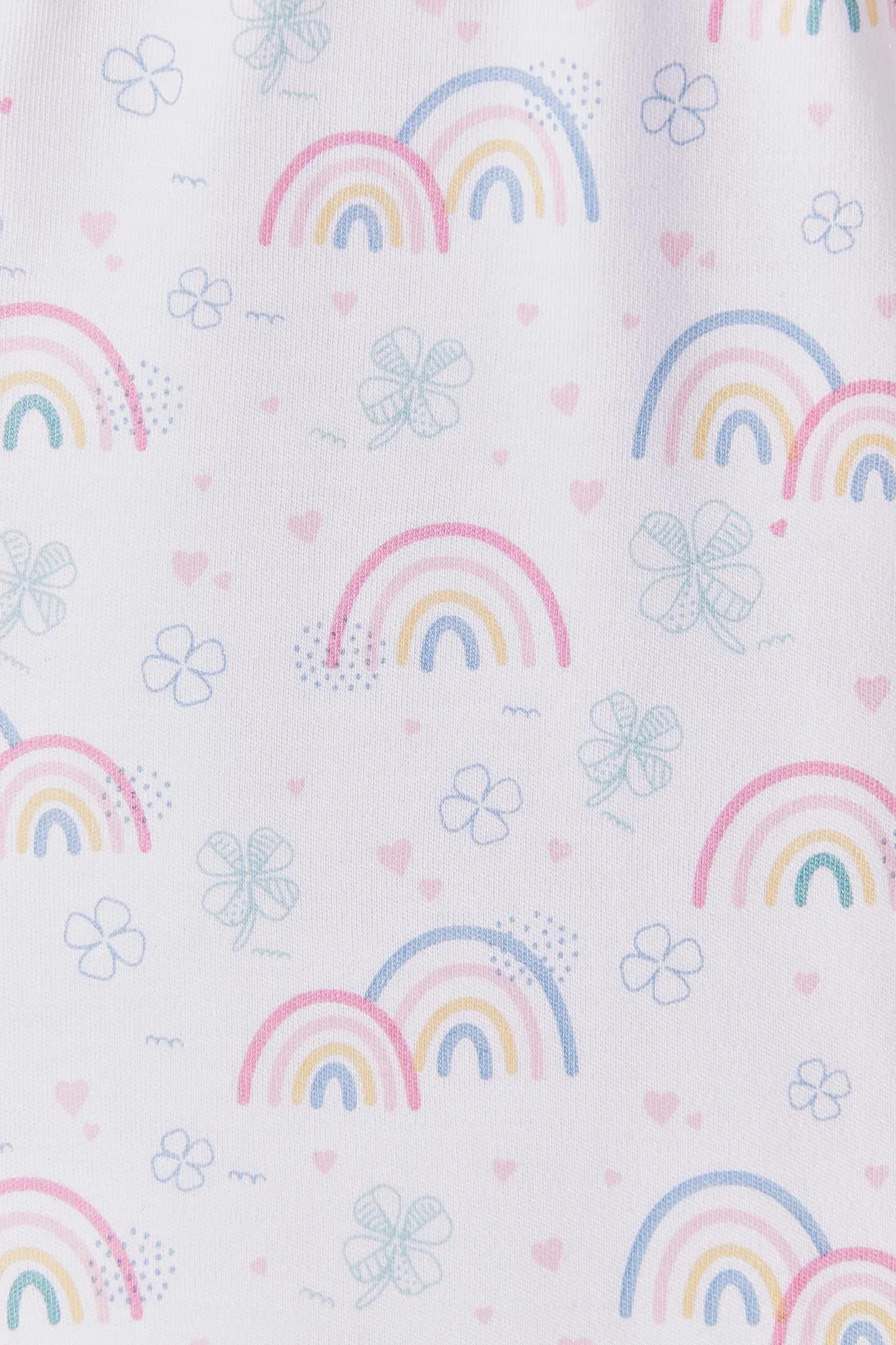 Babycottons Rainbow Land Combined Snug Fit Pajama Set