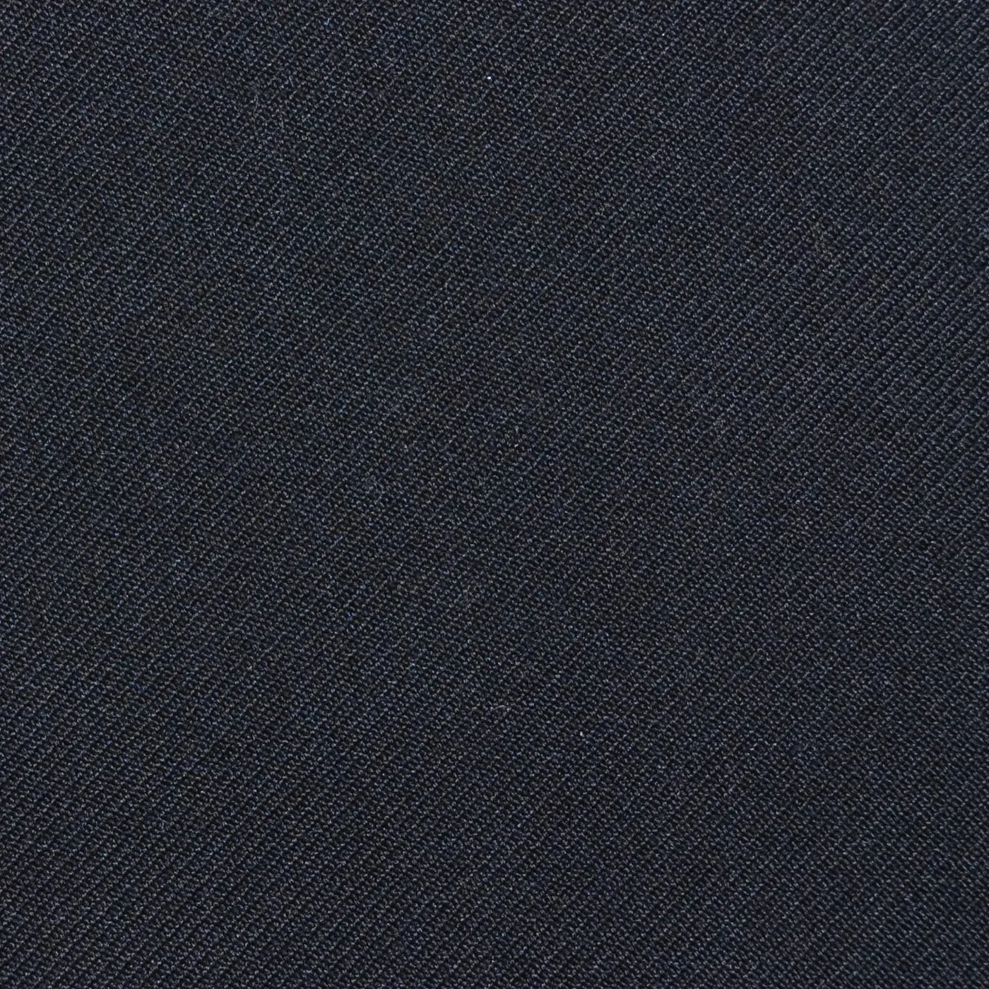 Black Twill Super 100's Wool Blend Suiting