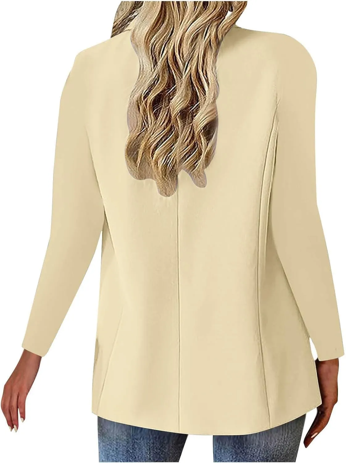 Blazers for Women Business Casual Comfy Open Front Jackets Work Lightweight Coat 2025 Trendy Summer Cardigan Suits