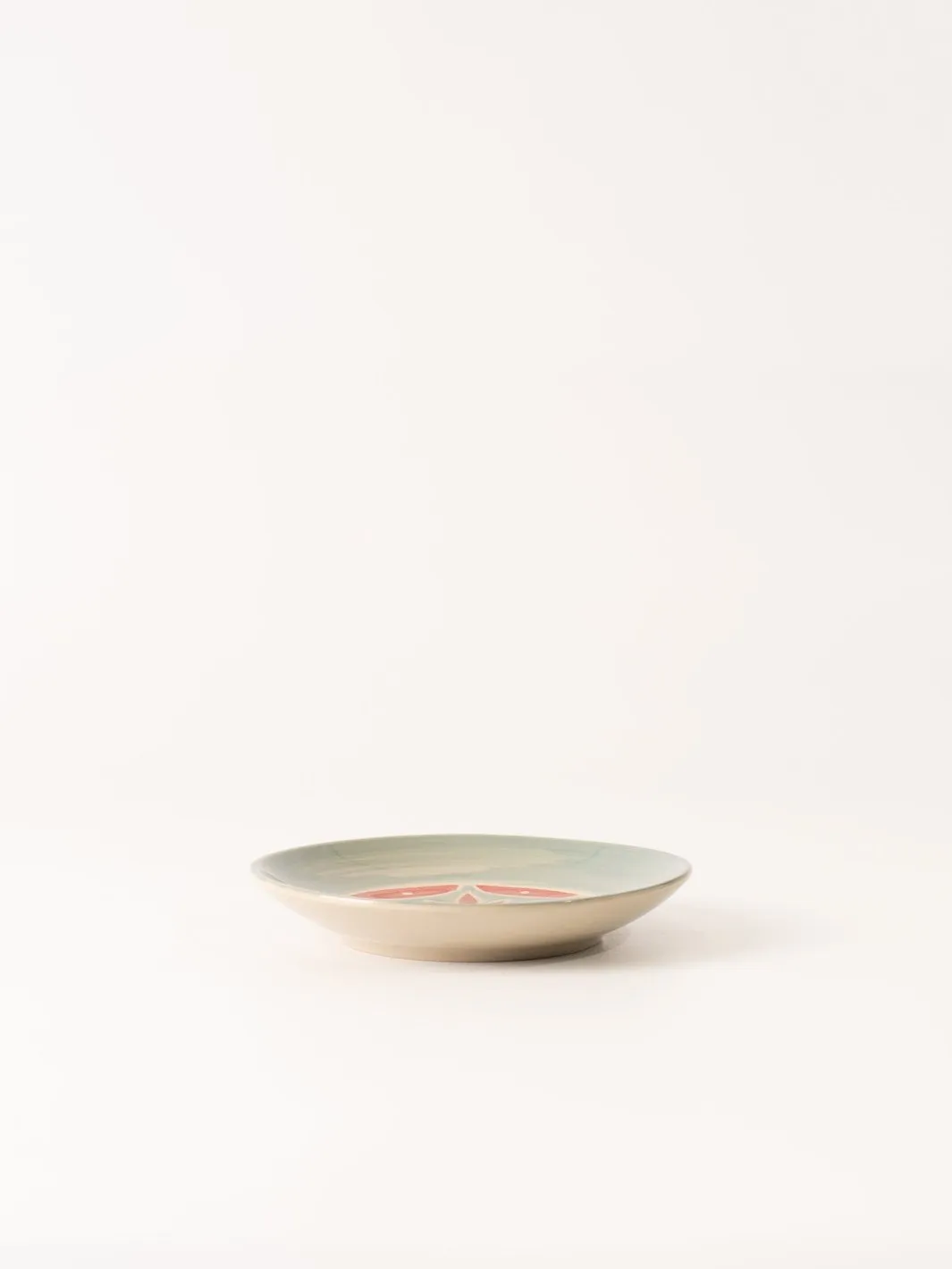 Blue Holiday Patterned Plate