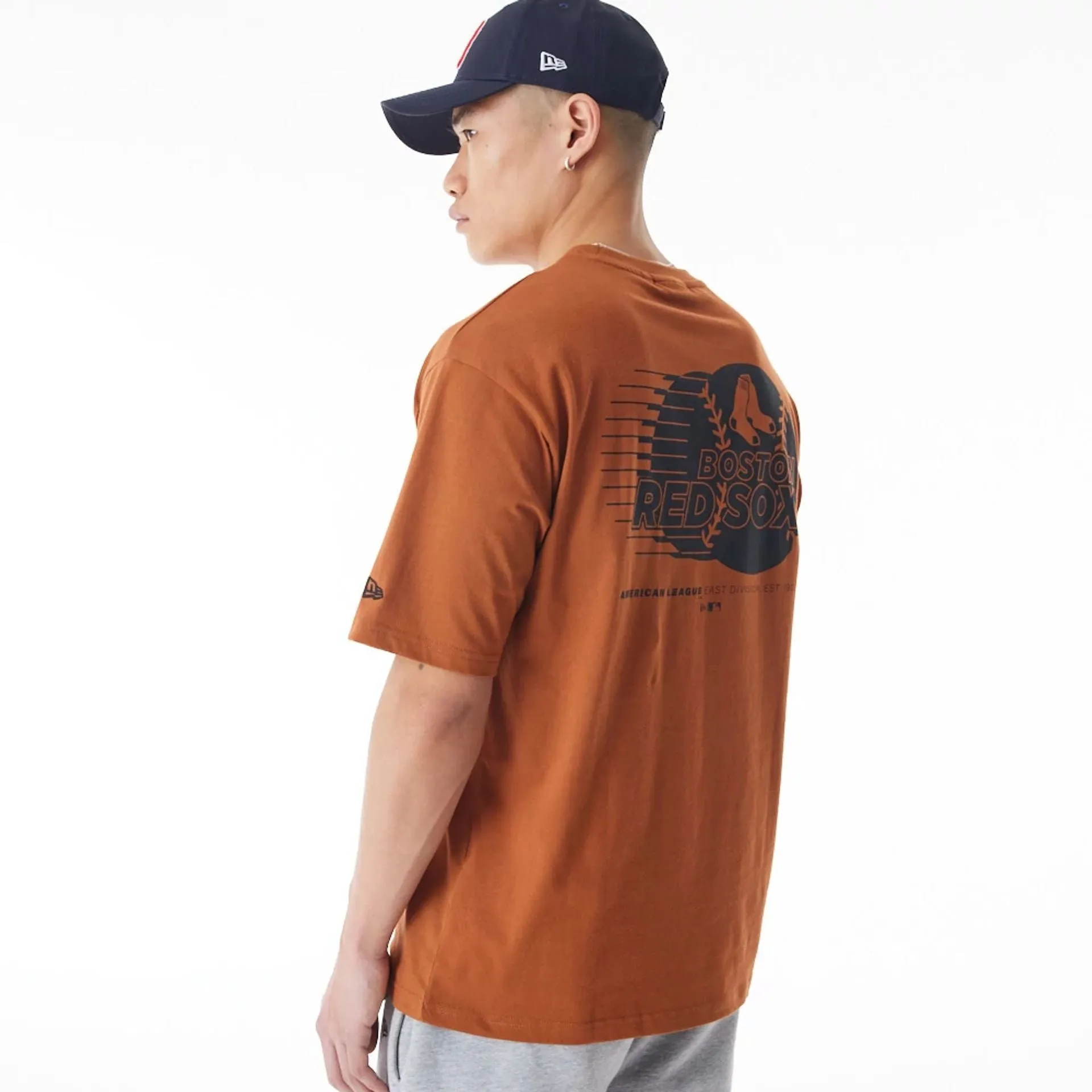 Boston Red Sox MLB Seasonal Earthy Brown T-Shirt