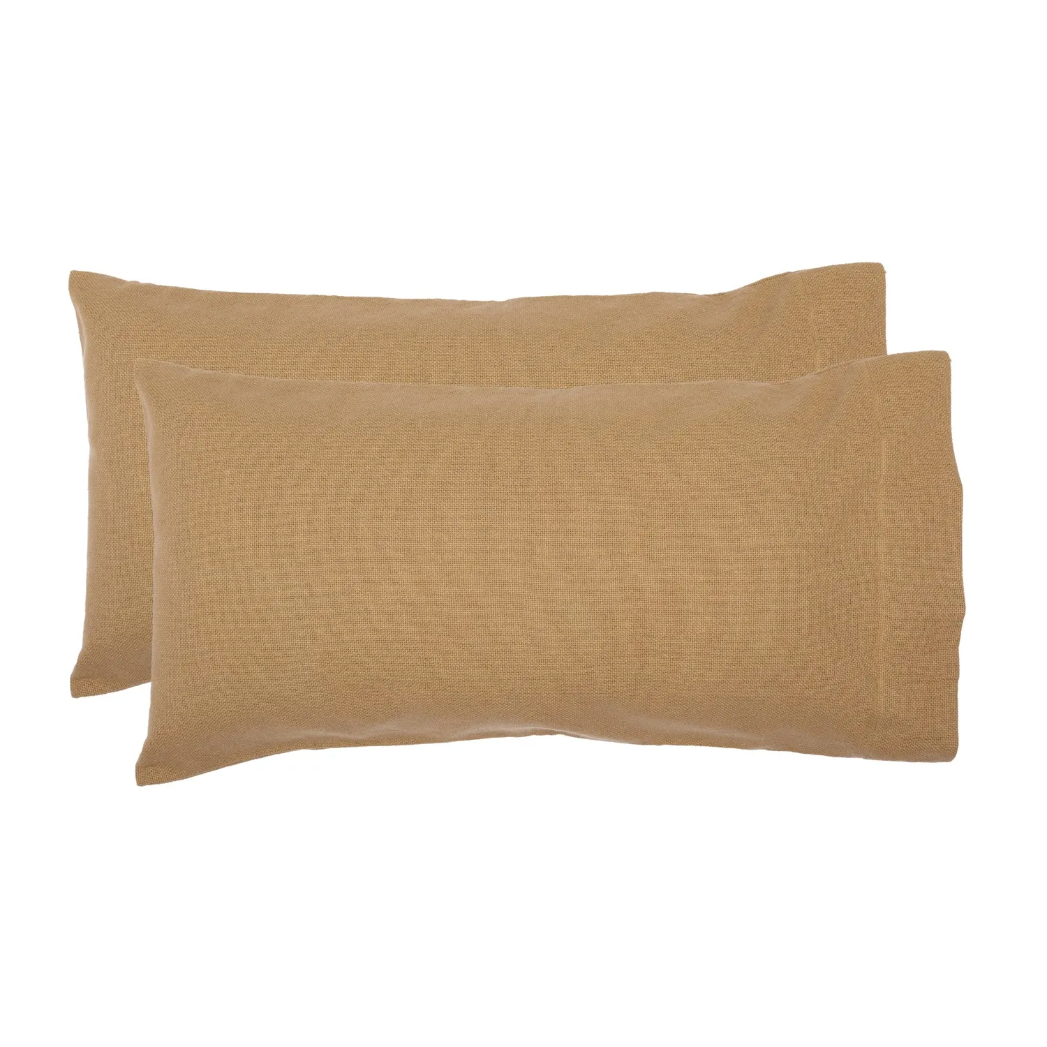 Burlap Pillow Case Set of 2