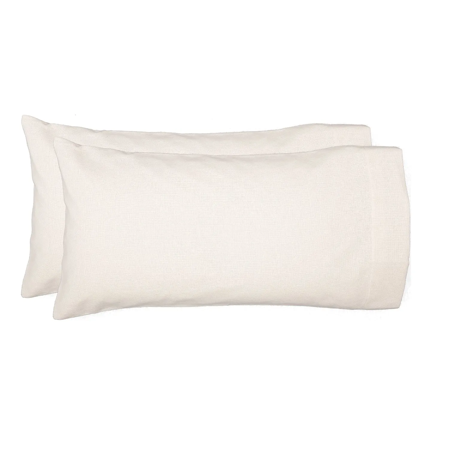 Burlap Pillow Case Set of 2