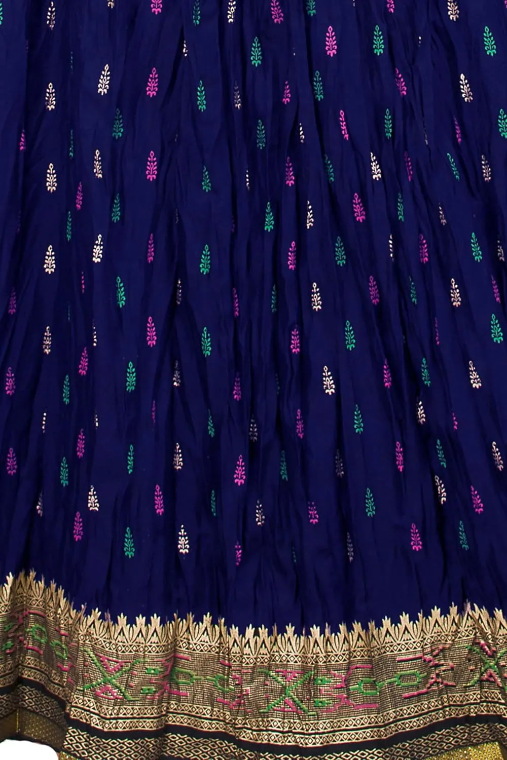 Chandrakala Flowy Long Skirt for Women A Line Casual Beach Party Holiday Maxi Skirts (S115-P)
