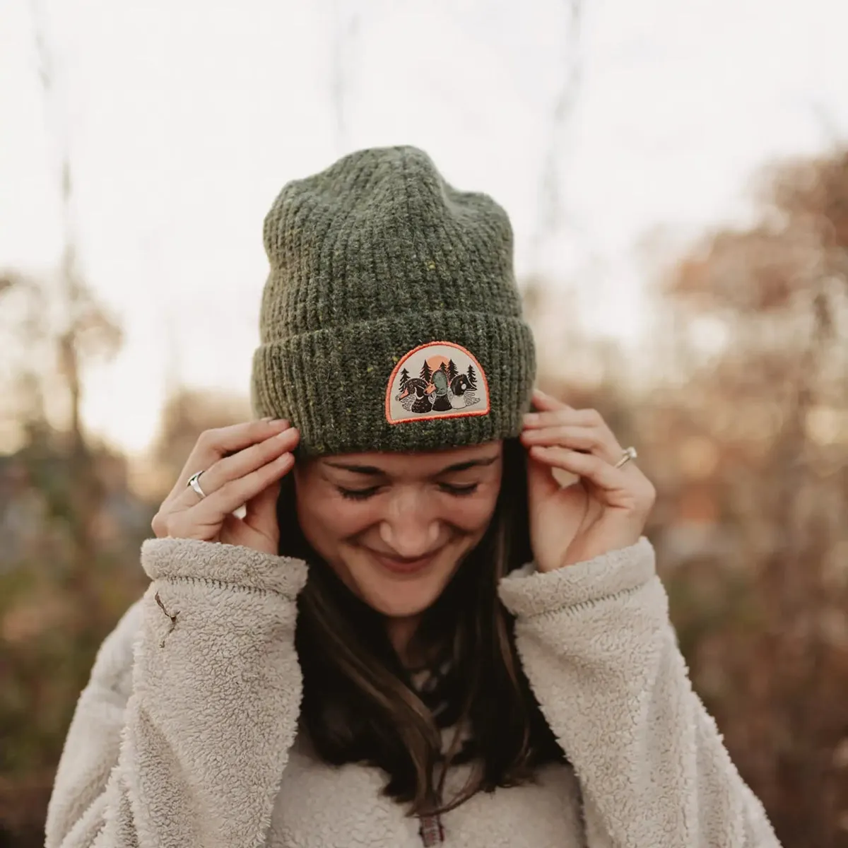 Duck Trio Wool Blend Beanie