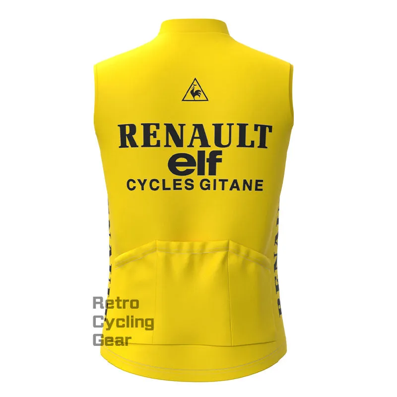 ELF Yellow Retro Cycling Vest