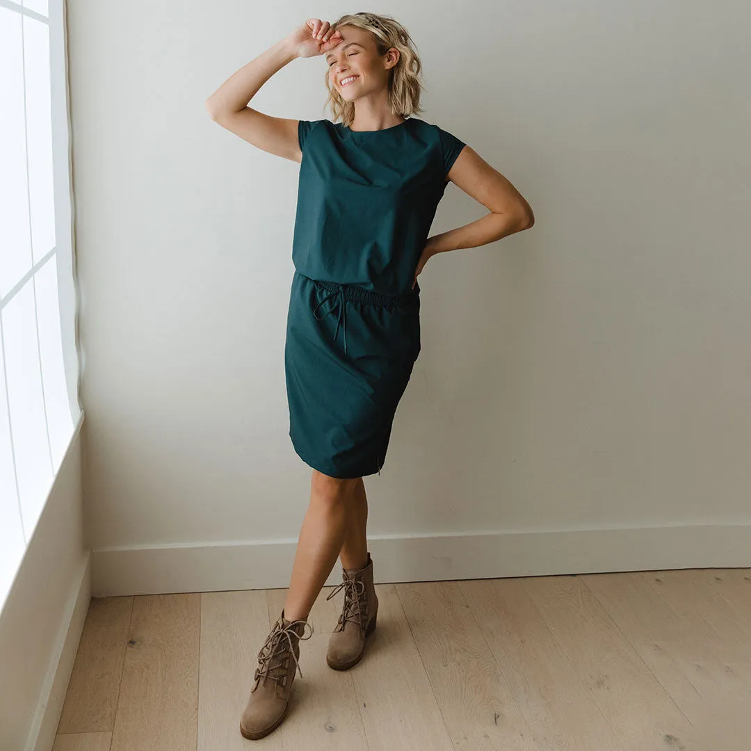 Emerald Green Going Places Dress