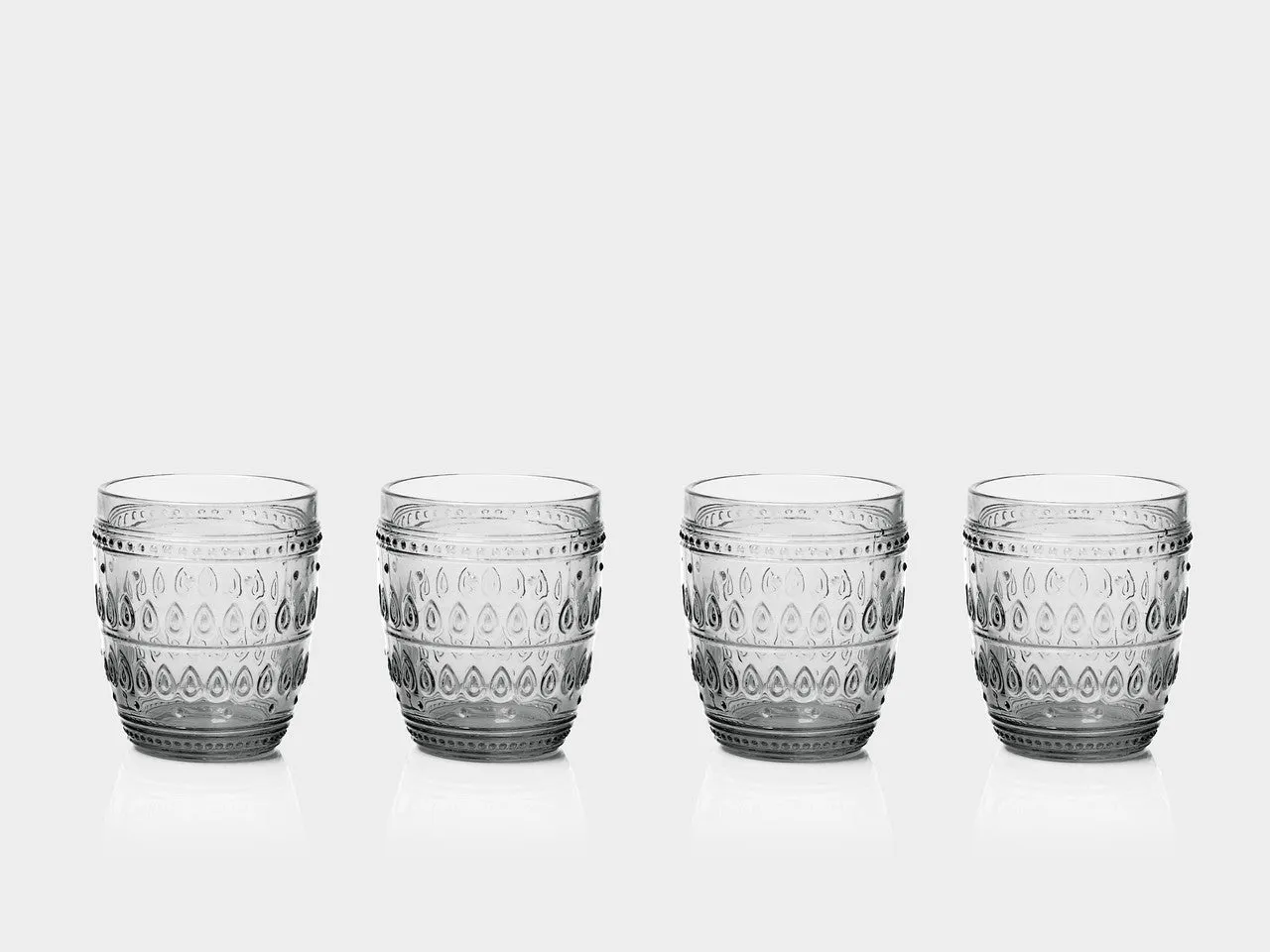 Fez 12 oz. Old Fashion Glasses, Set of 4