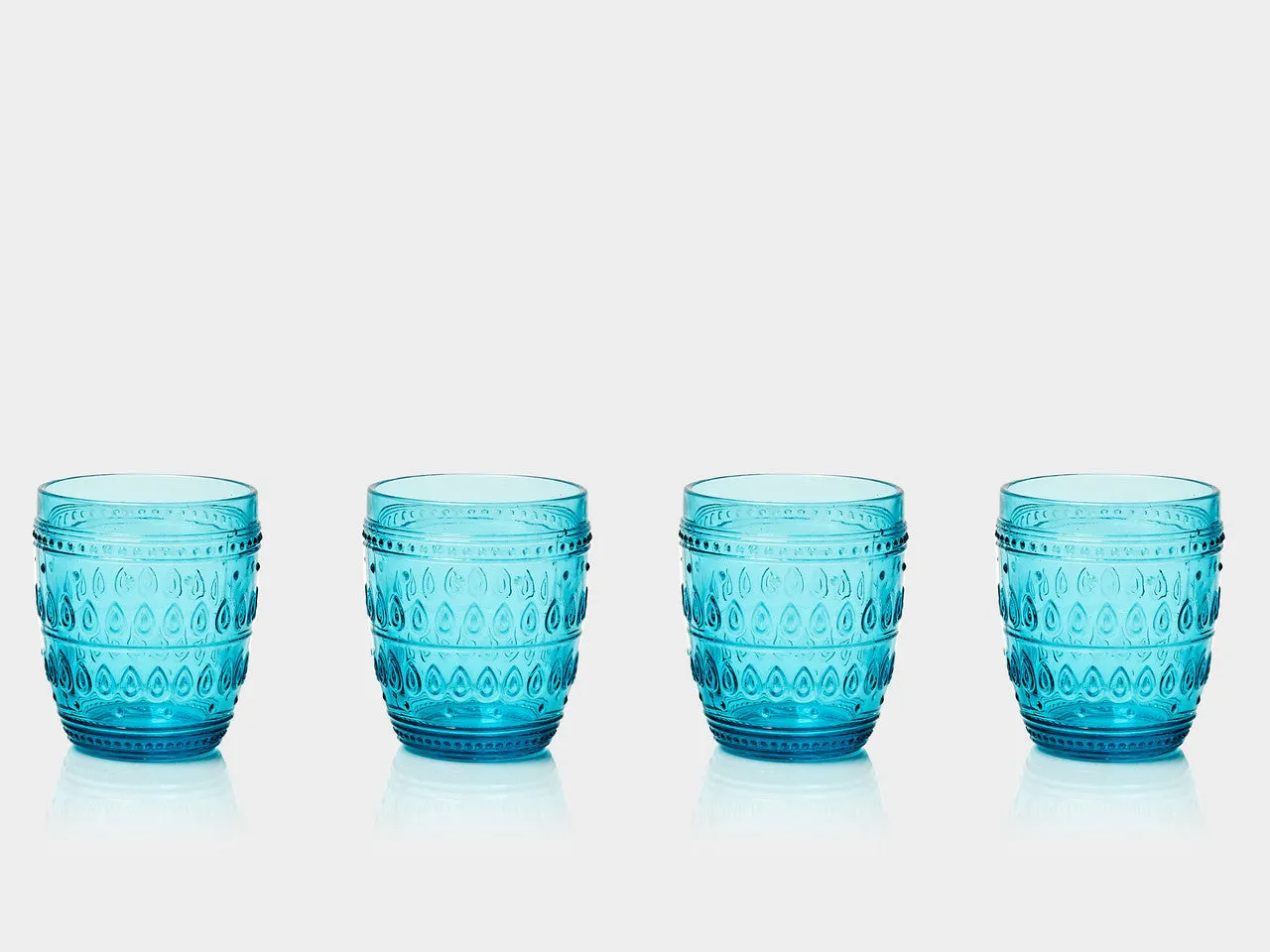 Fez 12 oz. Old Fashion Glasses, Set of 4