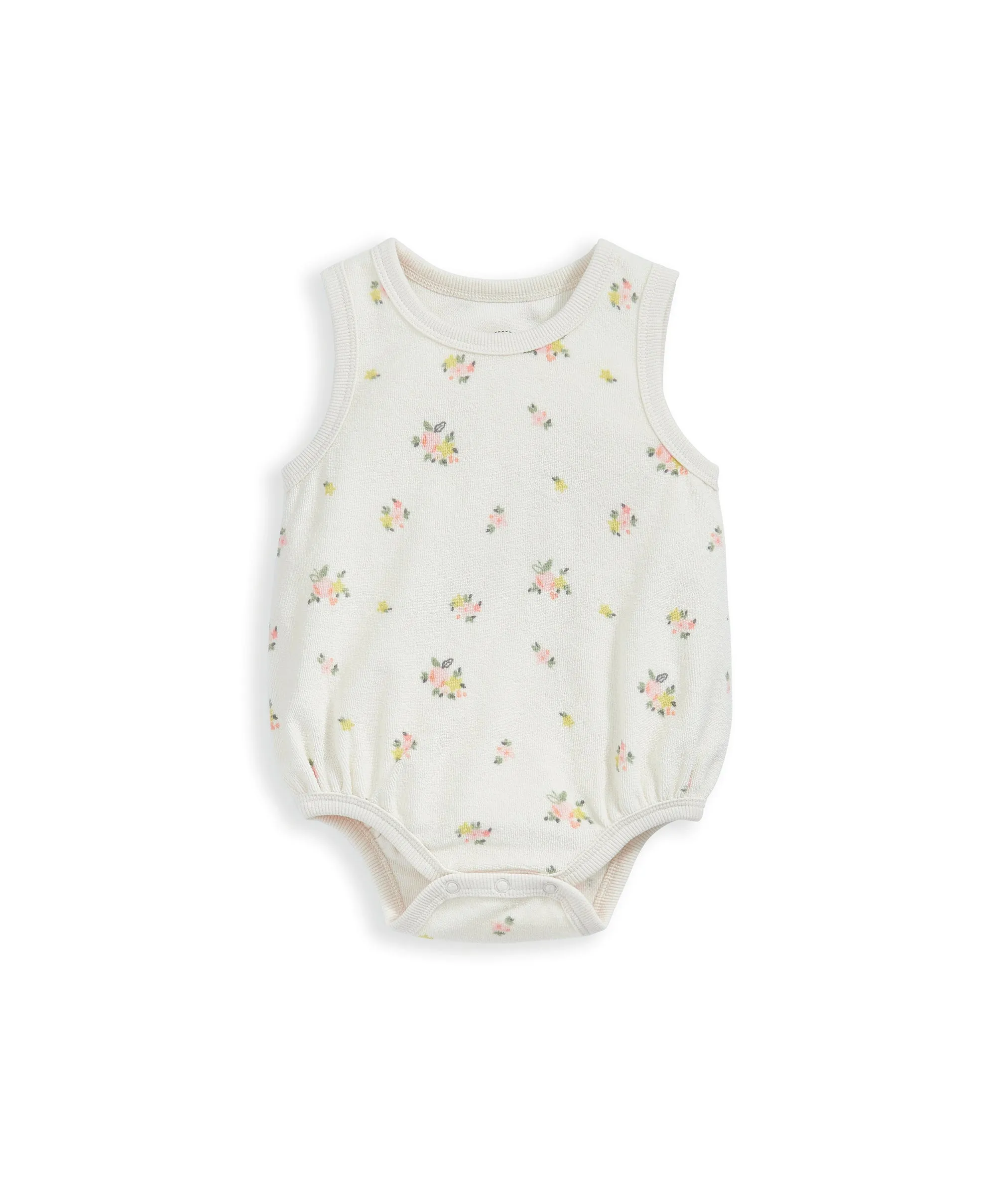 Floral Towelling Bodysuit
