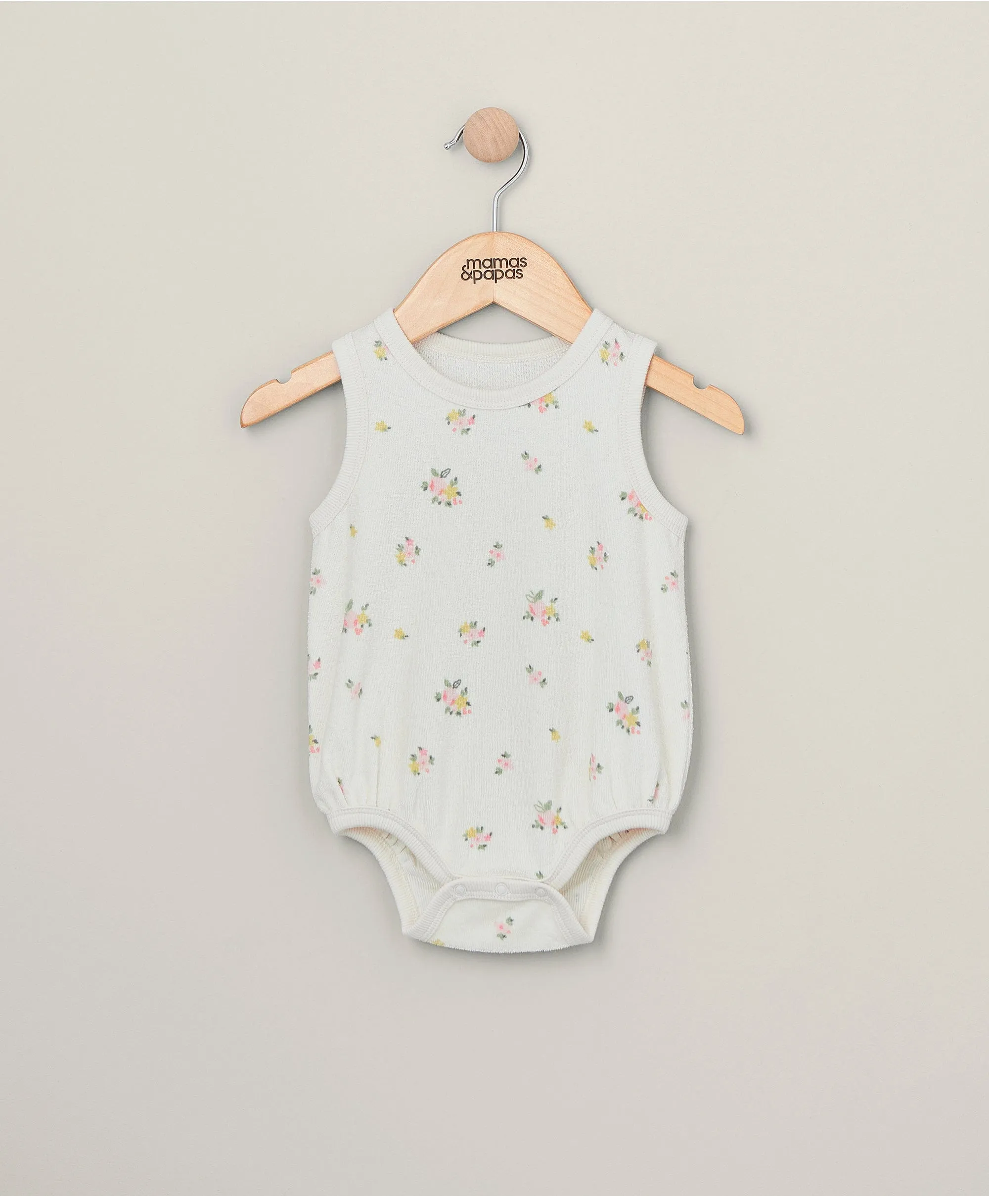 Floral Towelling Bodysuit