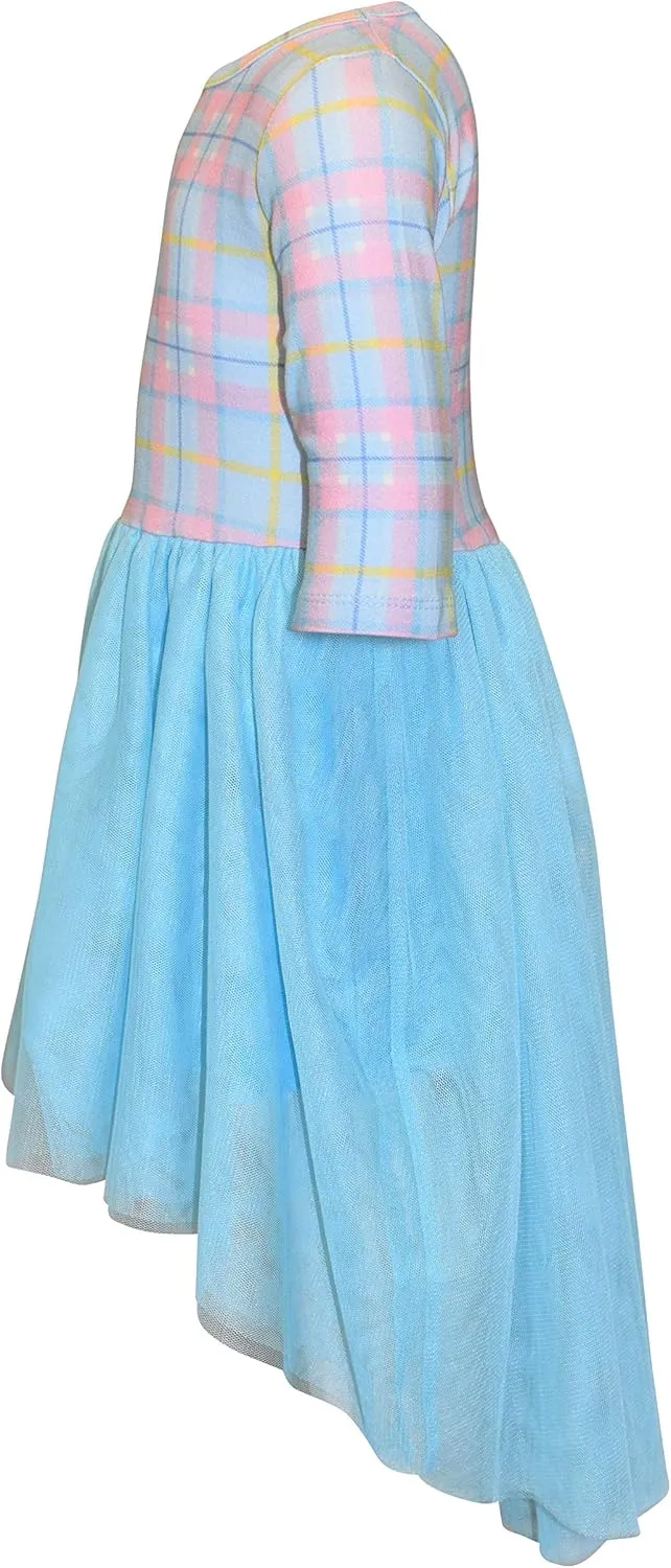 Girls Long Sleeve Tulle Tutu Dresses for Kid and Toddler