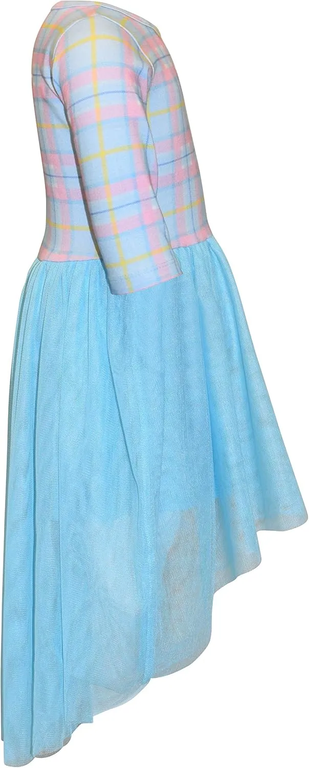 Girls Long Sleeve Tulle Tutu Dresses for Kid and Toddler