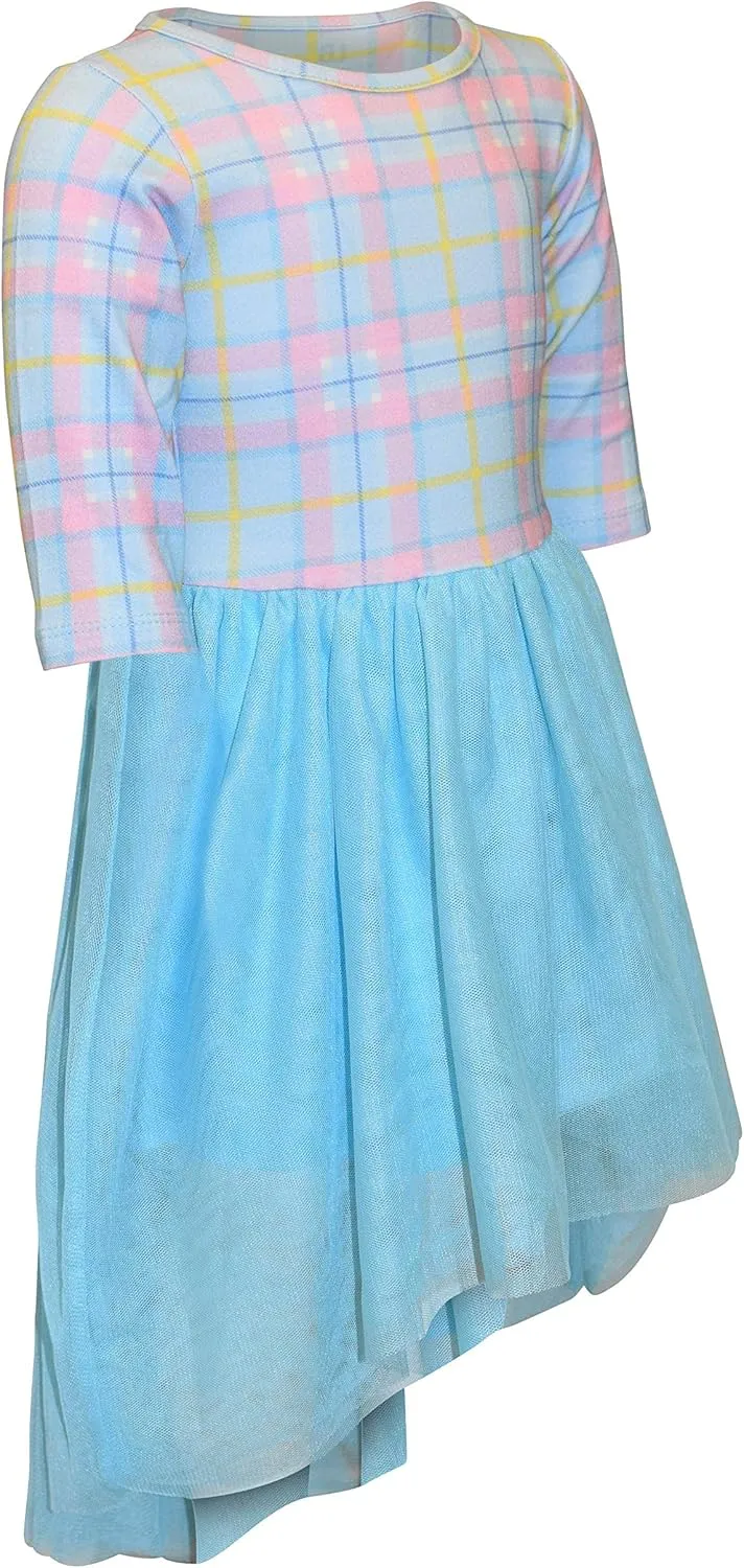 Girls Long Sleeve Tulle Tutu Dresses for Kid and Toddler