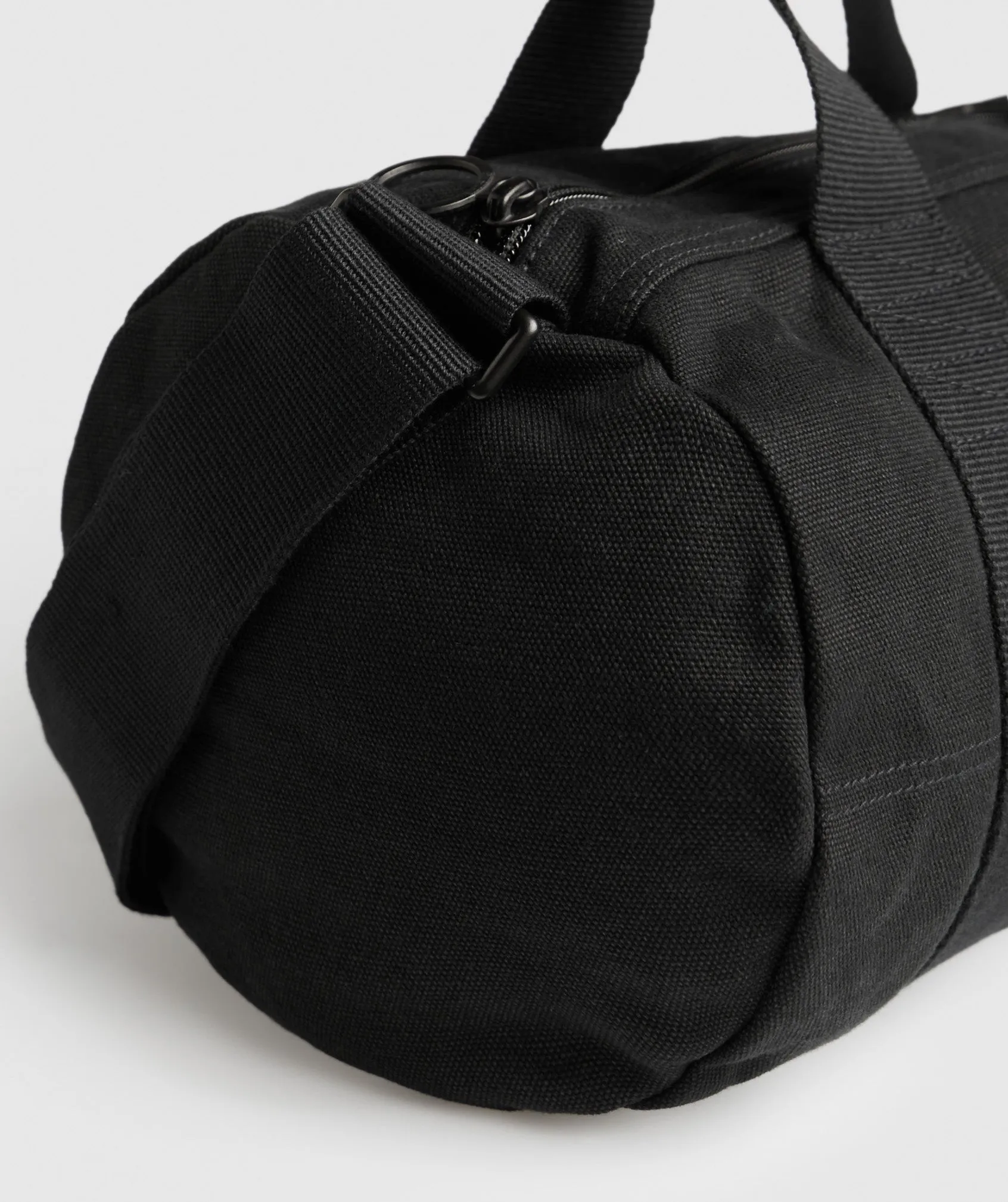 Gymshark Power Holdall Small - Black/Asphalt Grey