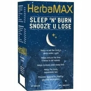 Herbamax - sleep 'n' burn 60 tabs