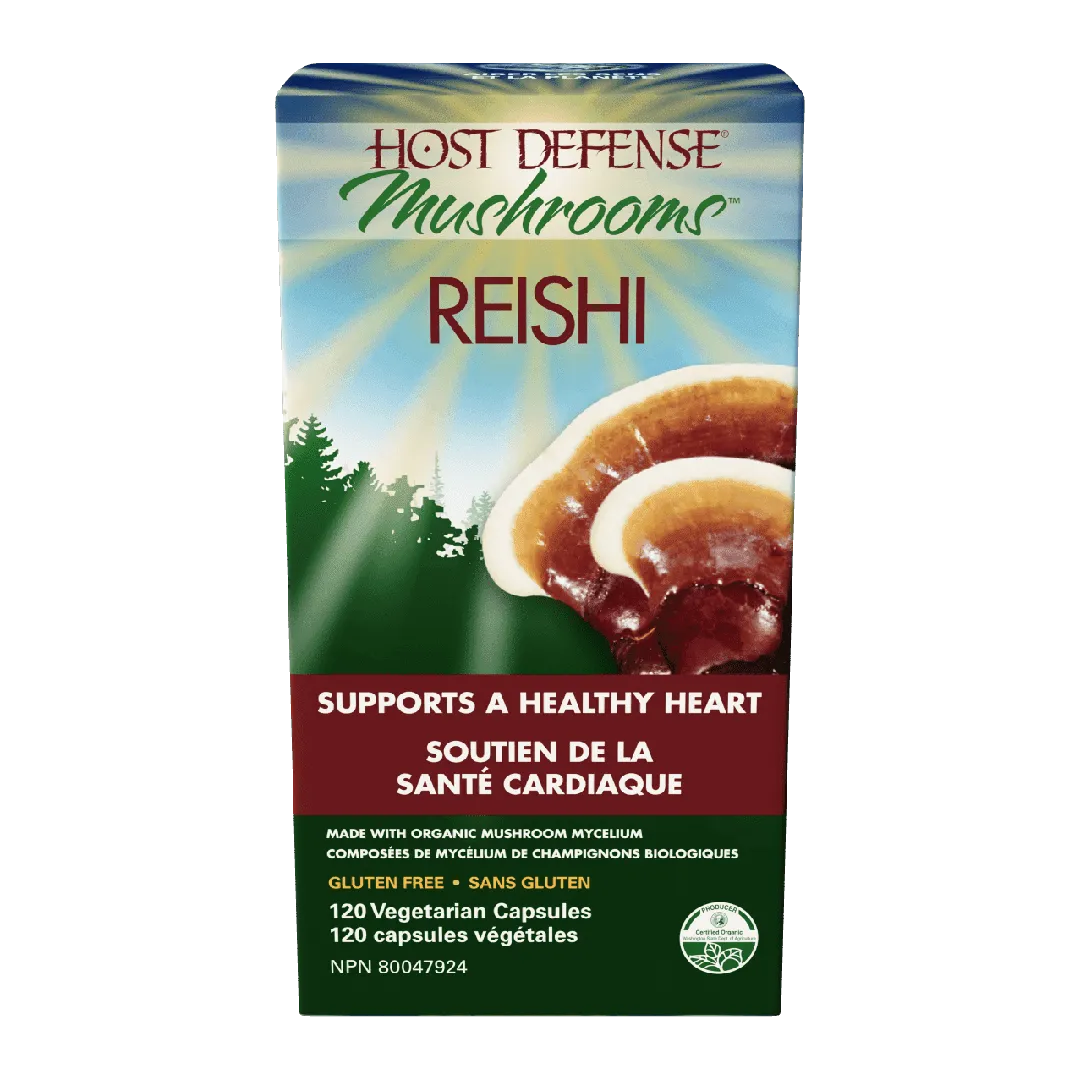 Host defense - reishi (cardiovascular health)