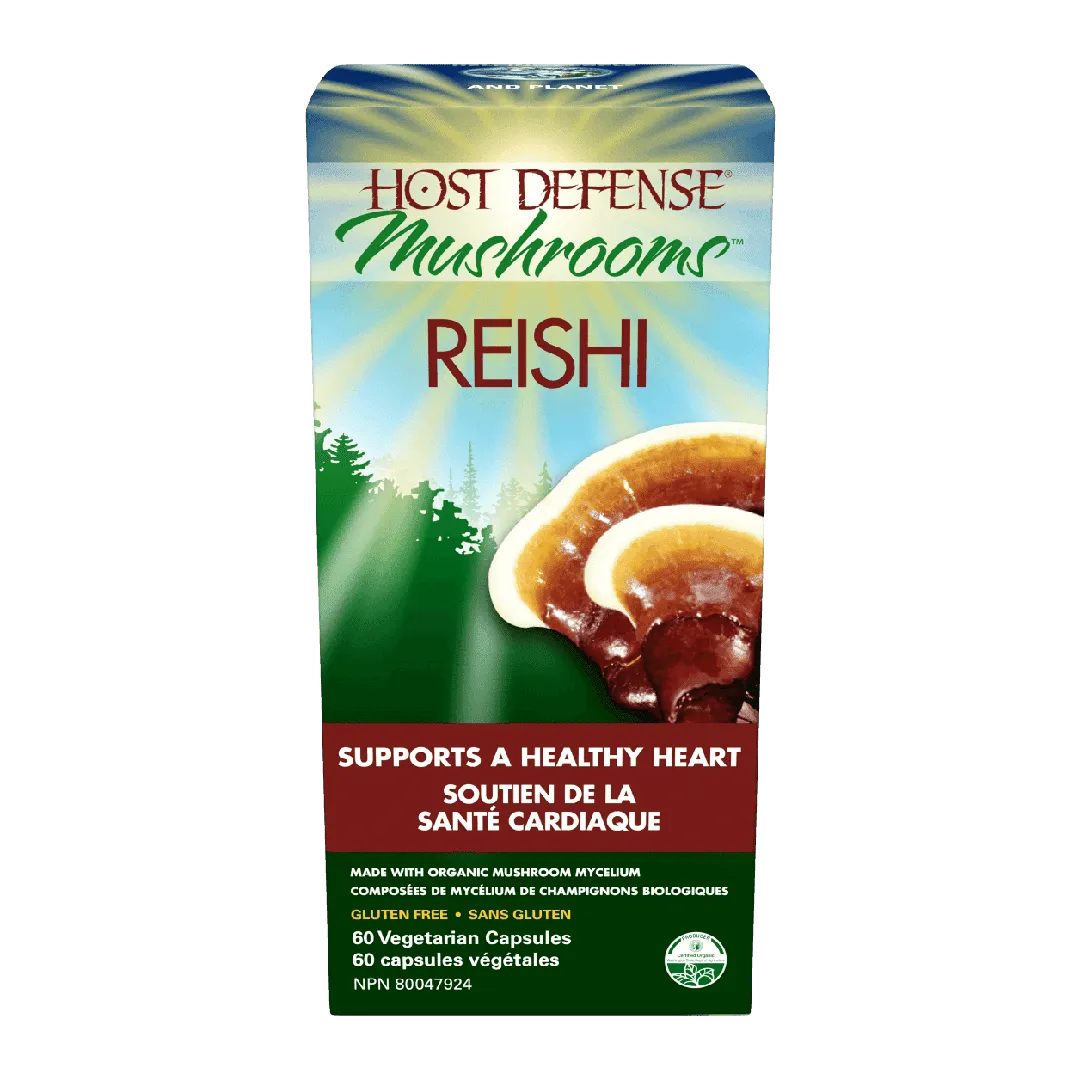 Host defense - reishi (cardiovascular health)