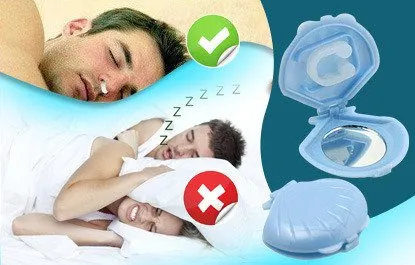 Importikaah Silicone Anti Snore Stopper Device Nose Clip Sleeping Aid with Case