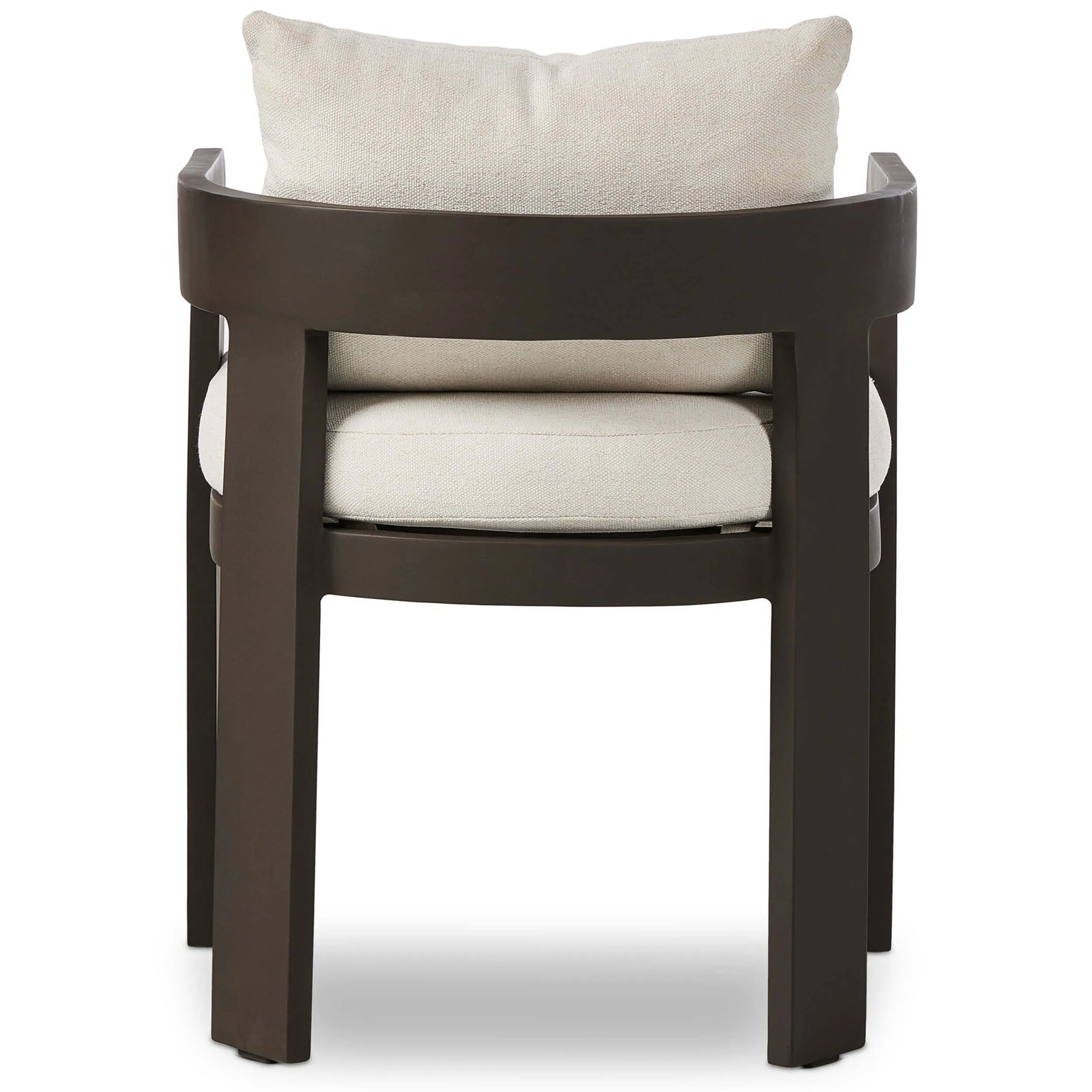Jackson Outdoor Metal Dining Chair, Alessi Linen, Set of 2