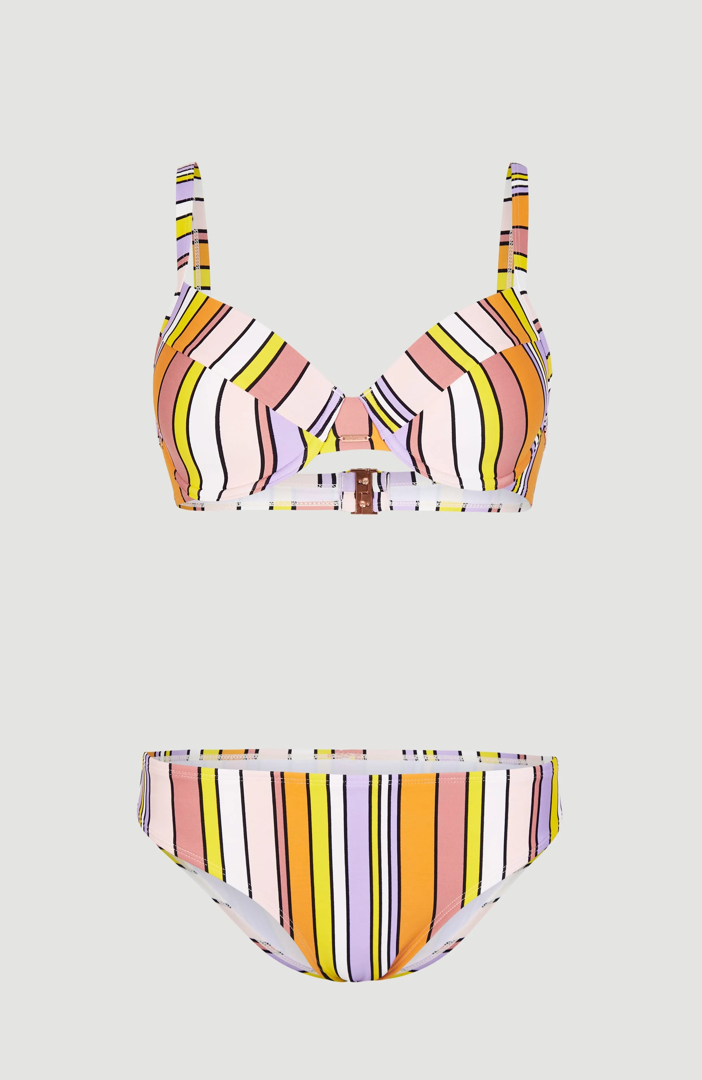 Julia Wb - Rita Moulded Wire Bikini Set | Multi Stripe