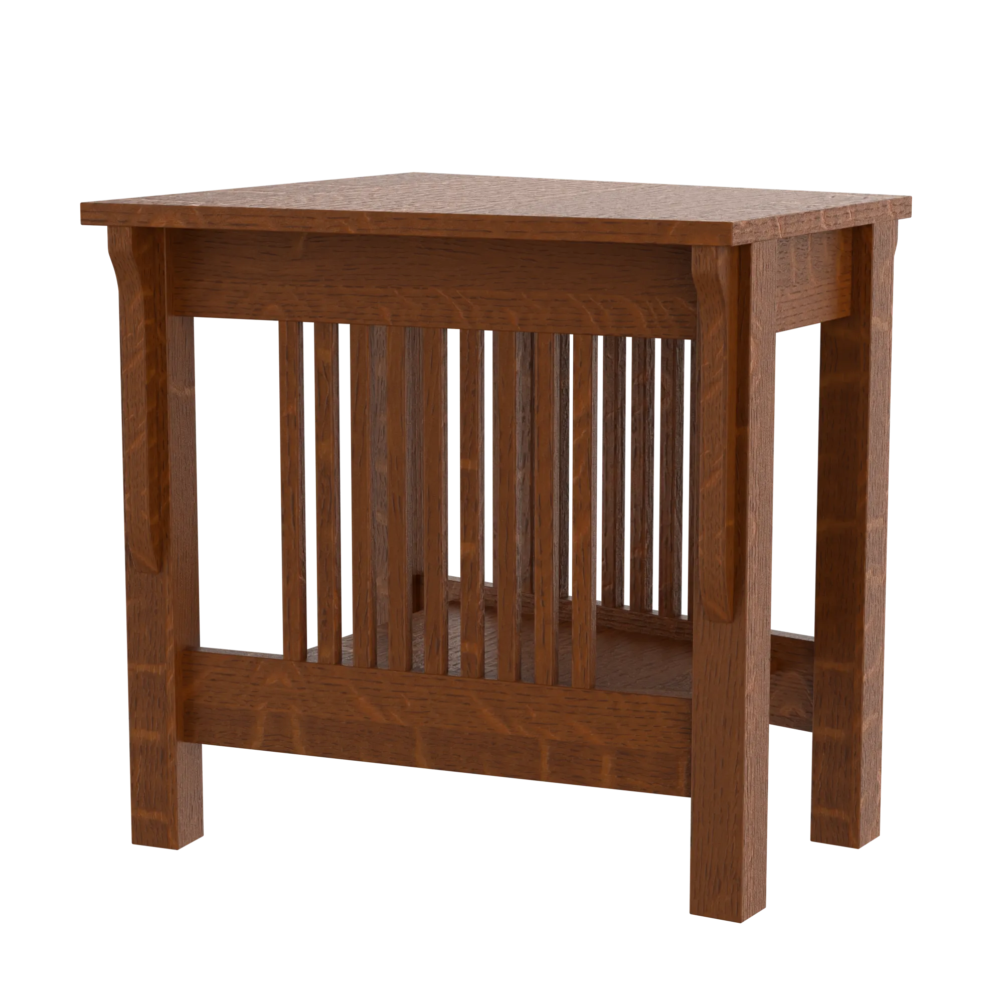 Landmark Mission Wedge Table