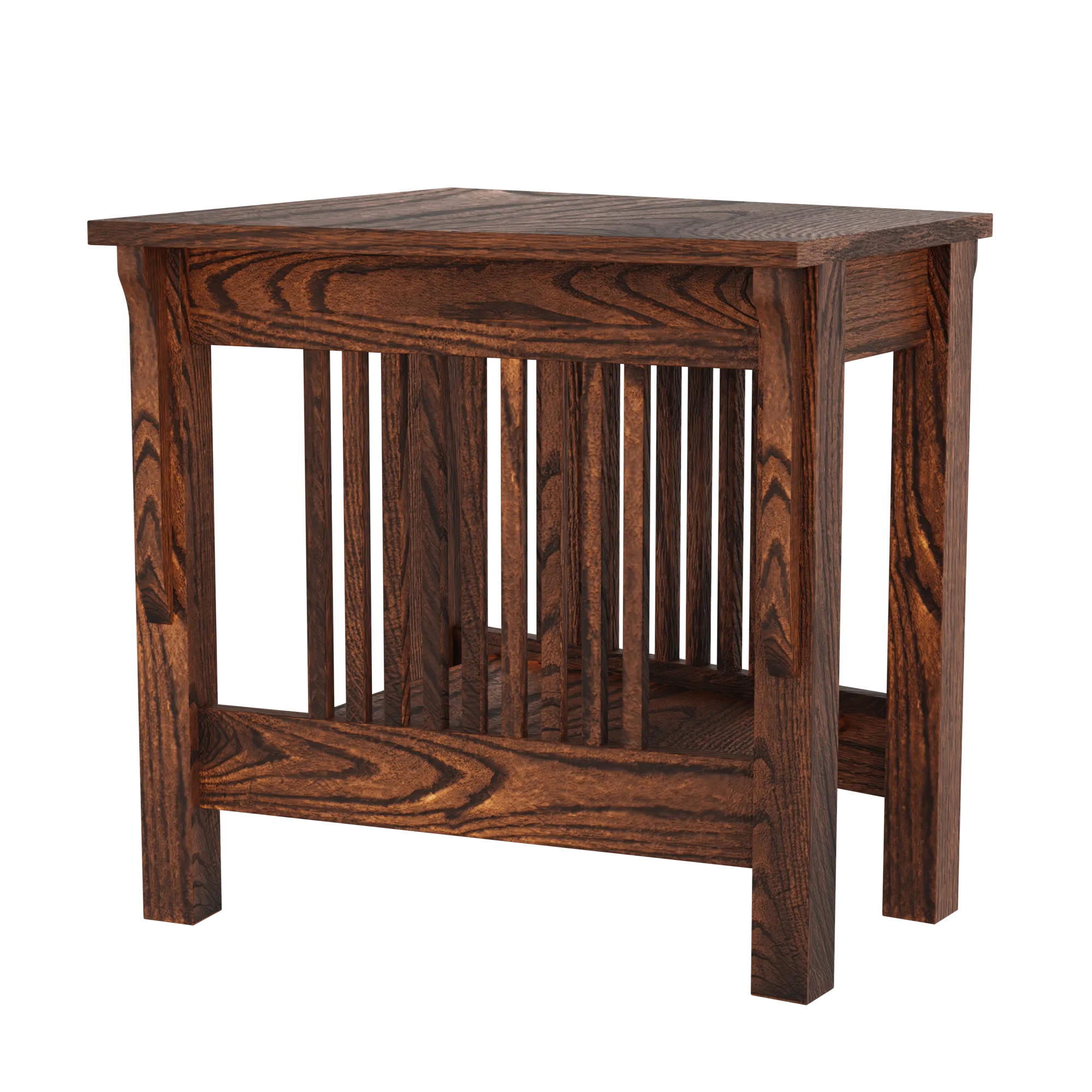 Landmark Mission Wedge Table
