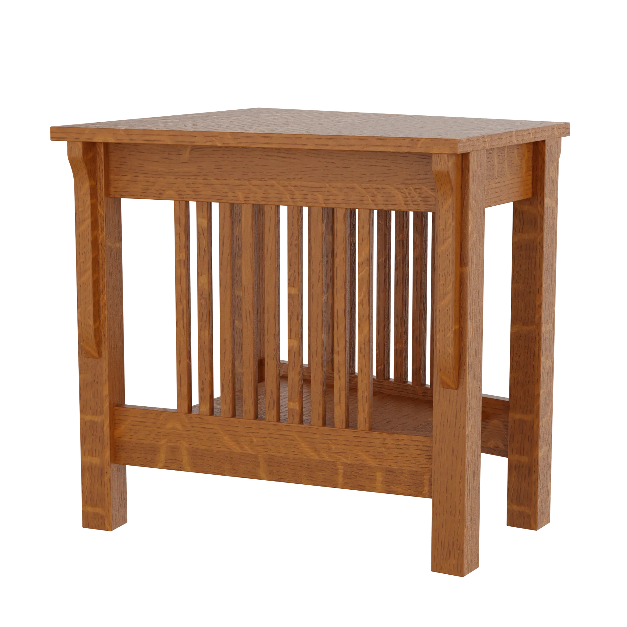 Landmark Mission Wedge Table