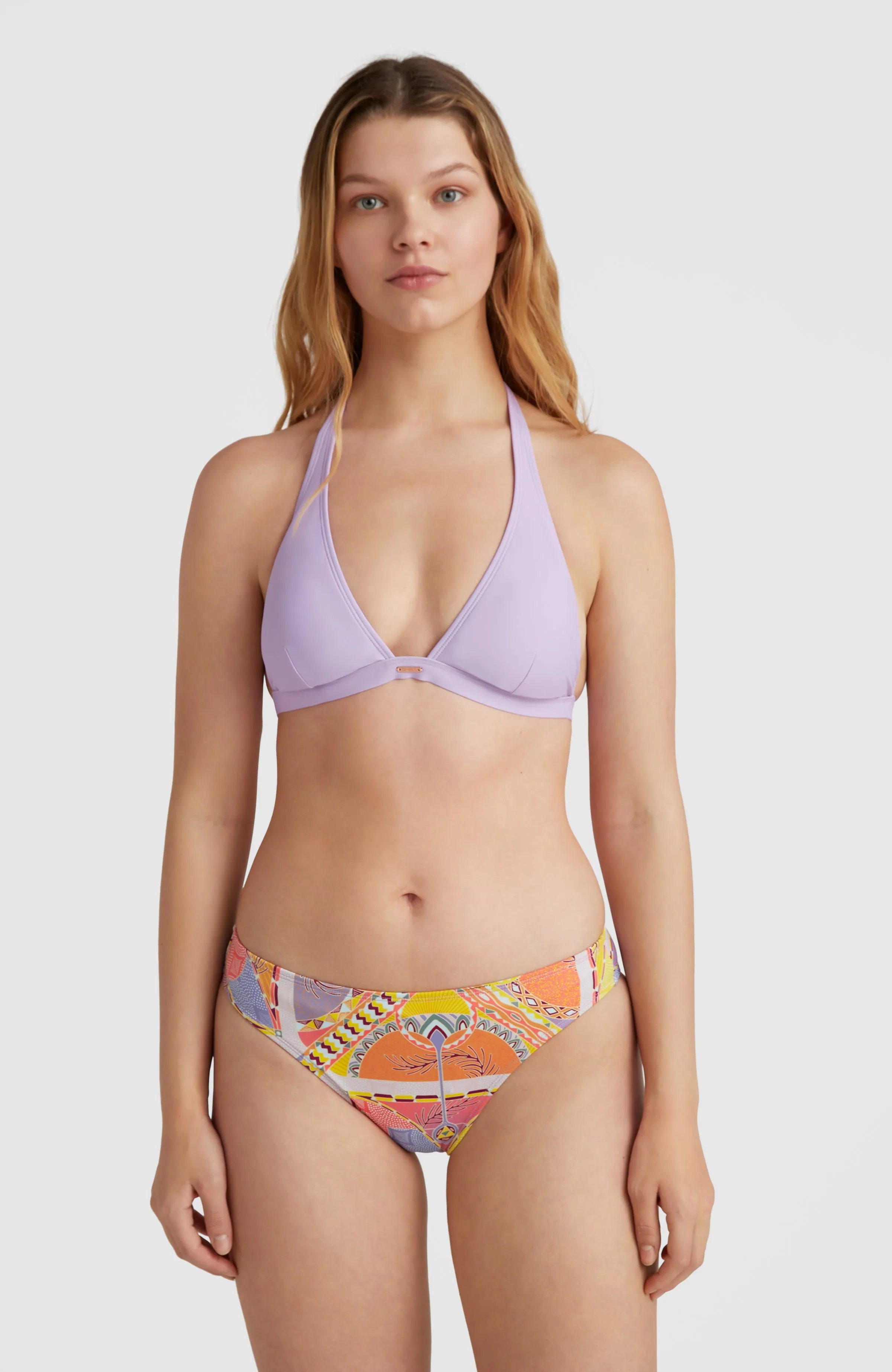 Marga Halter Bikini Top | Purple Rose