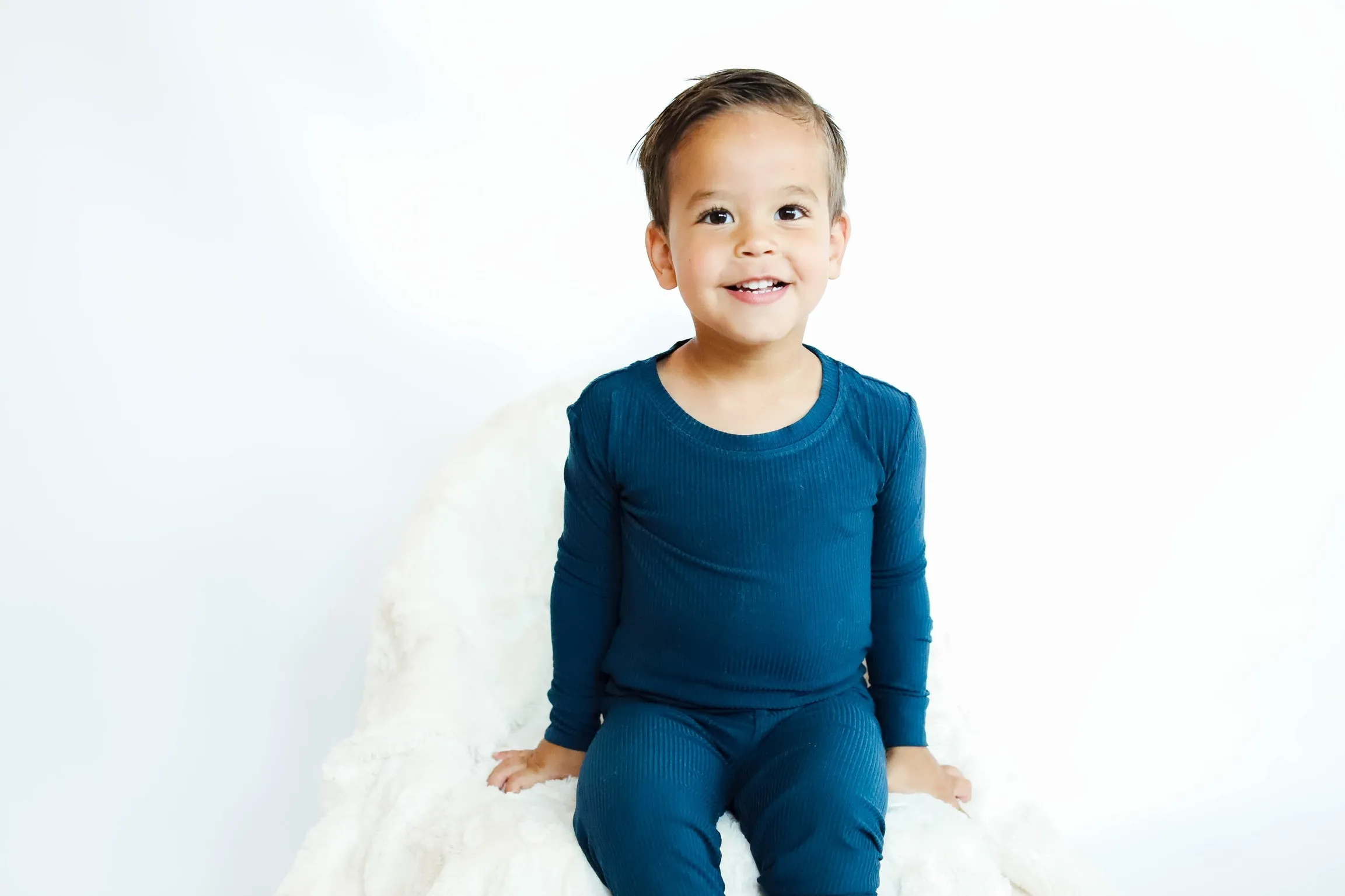 Midnight Blue Rib Dream Set