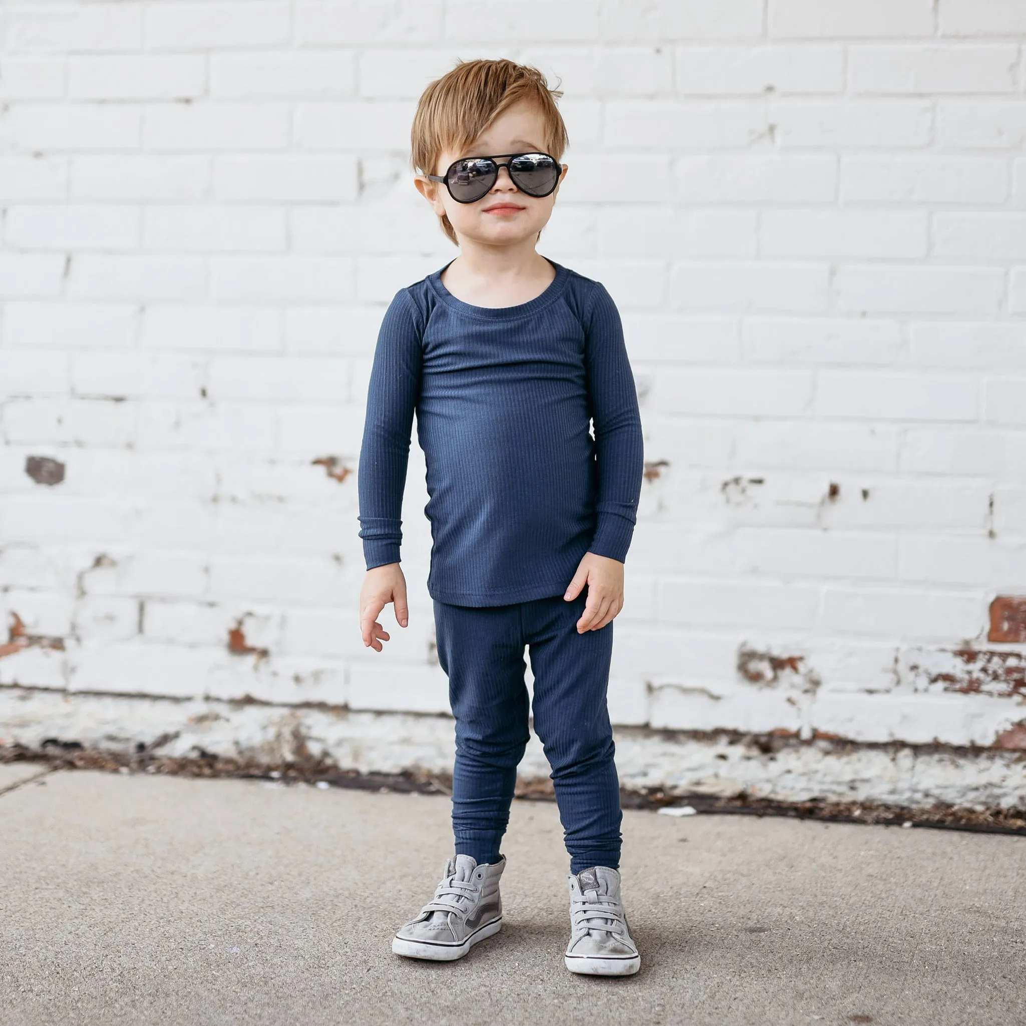 Midnight Blue Rib Dream Set