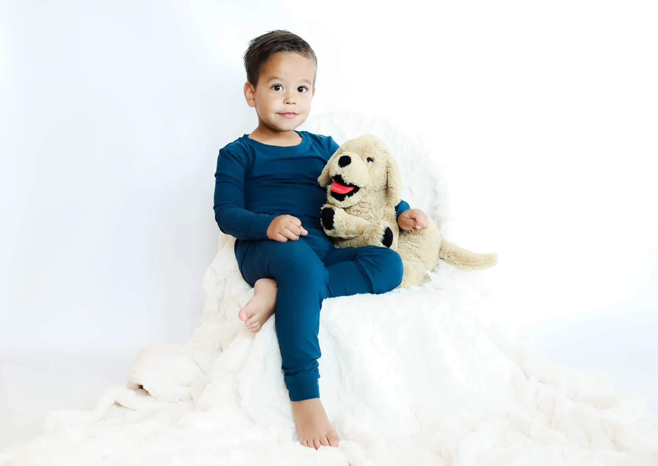 Midnight Blue Rib Dream Set