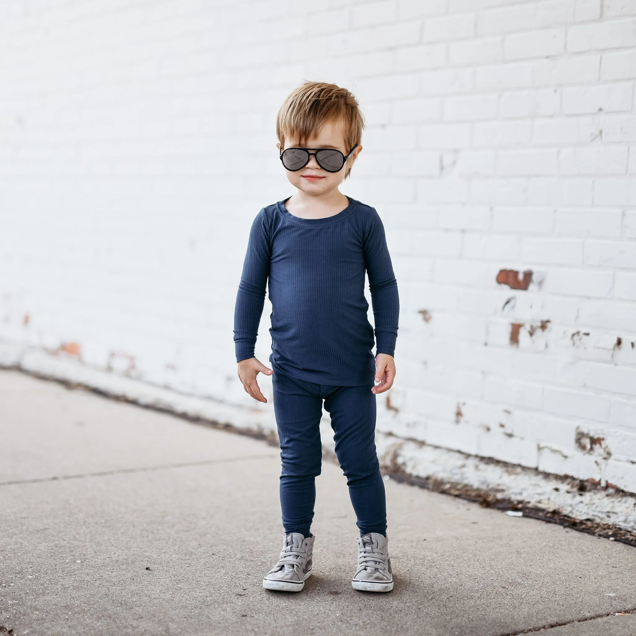 Midnight Blue Rib Dream Set