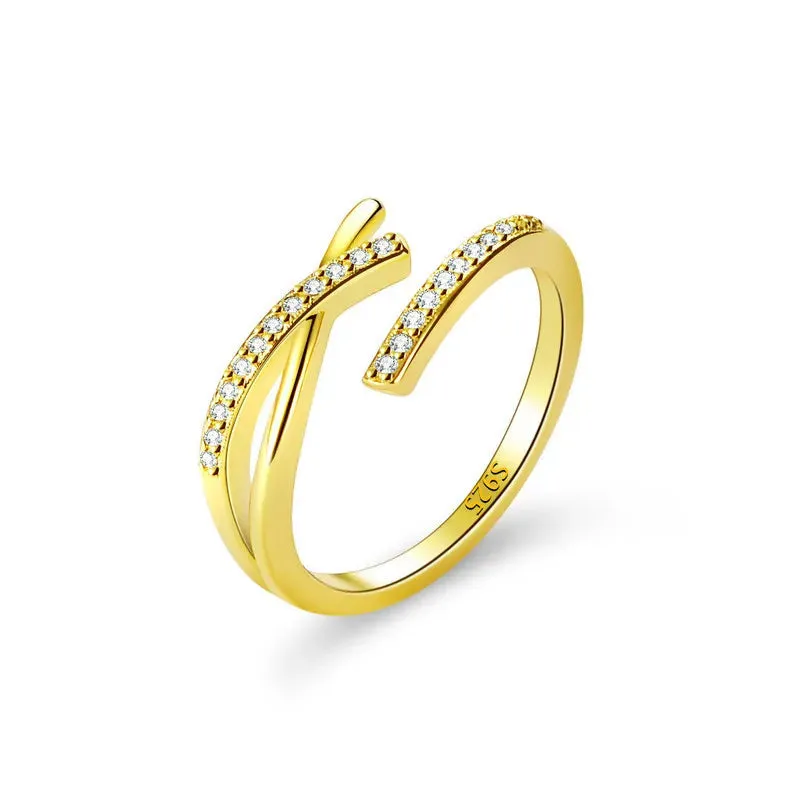 Modern Style Jewelry Geometric Ring