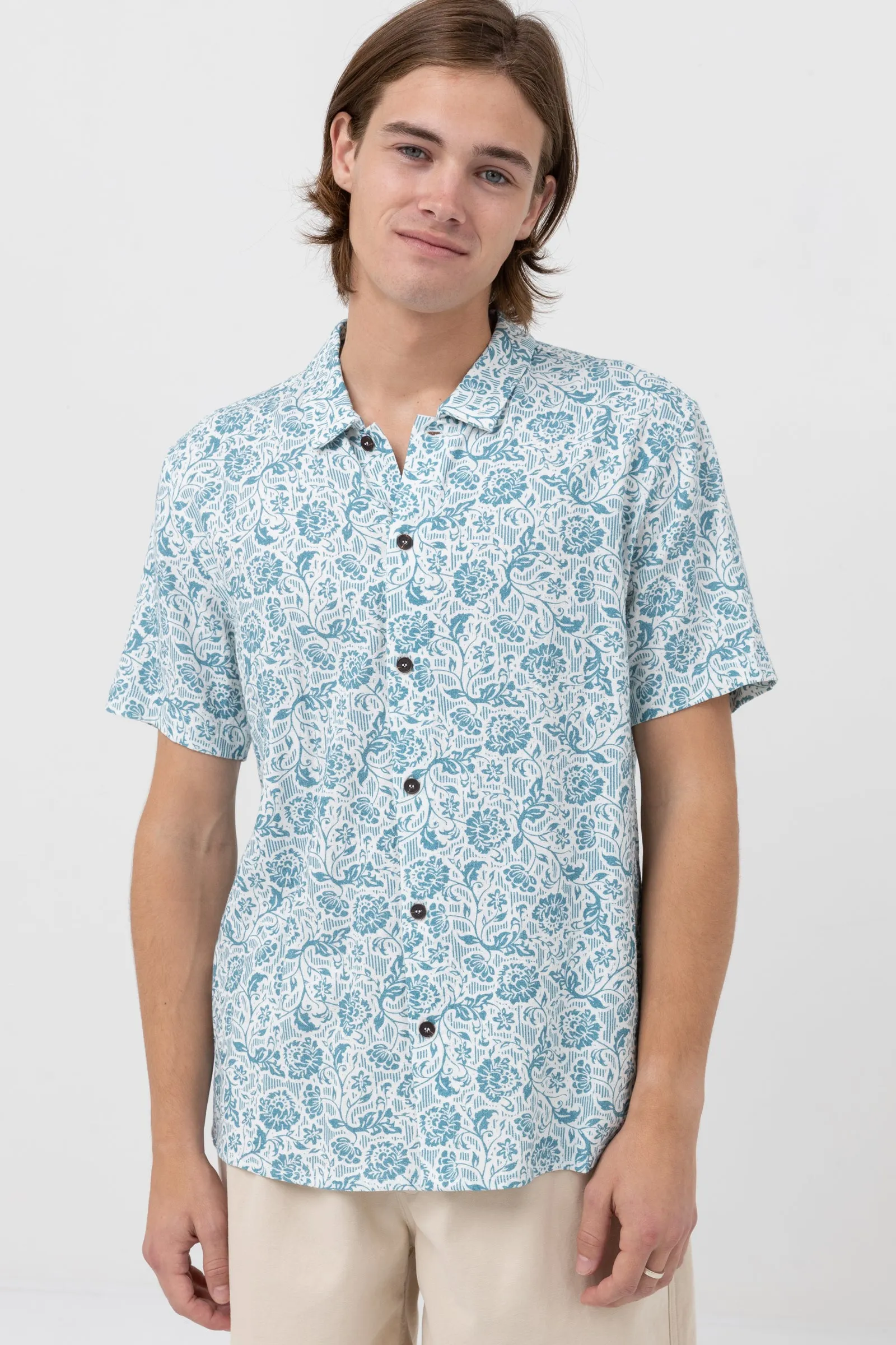 Nazare Ss Shirt Slate