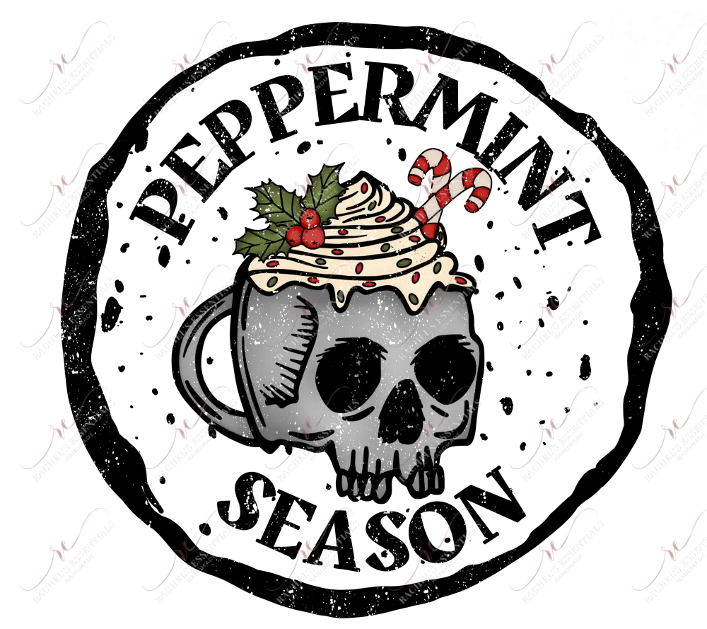 Peppermint season - htv transfer