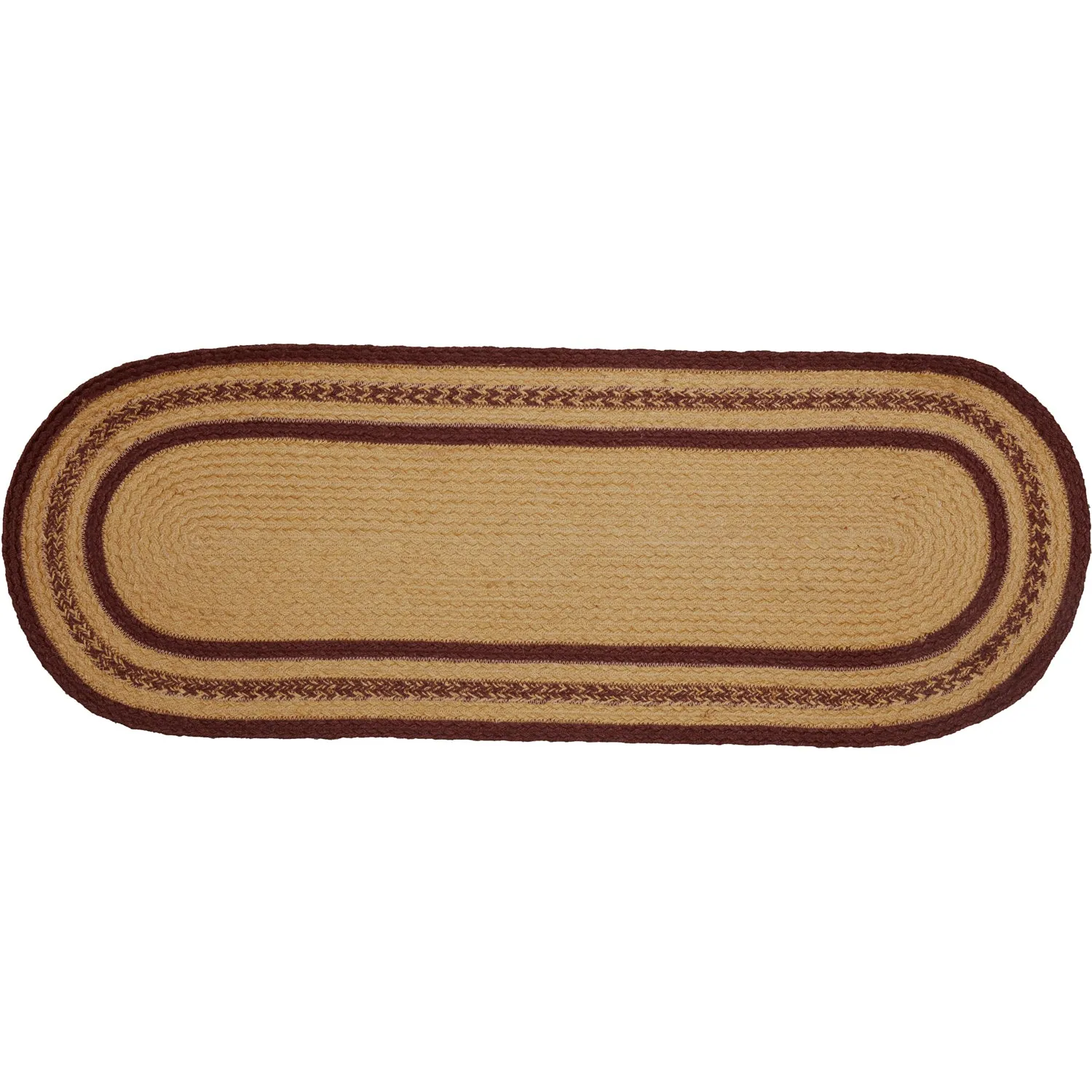Potomac Jute Runner Stencil Stars