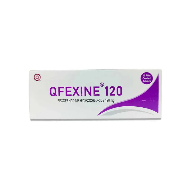 QFEXINE 120MG TABLETS 30'S