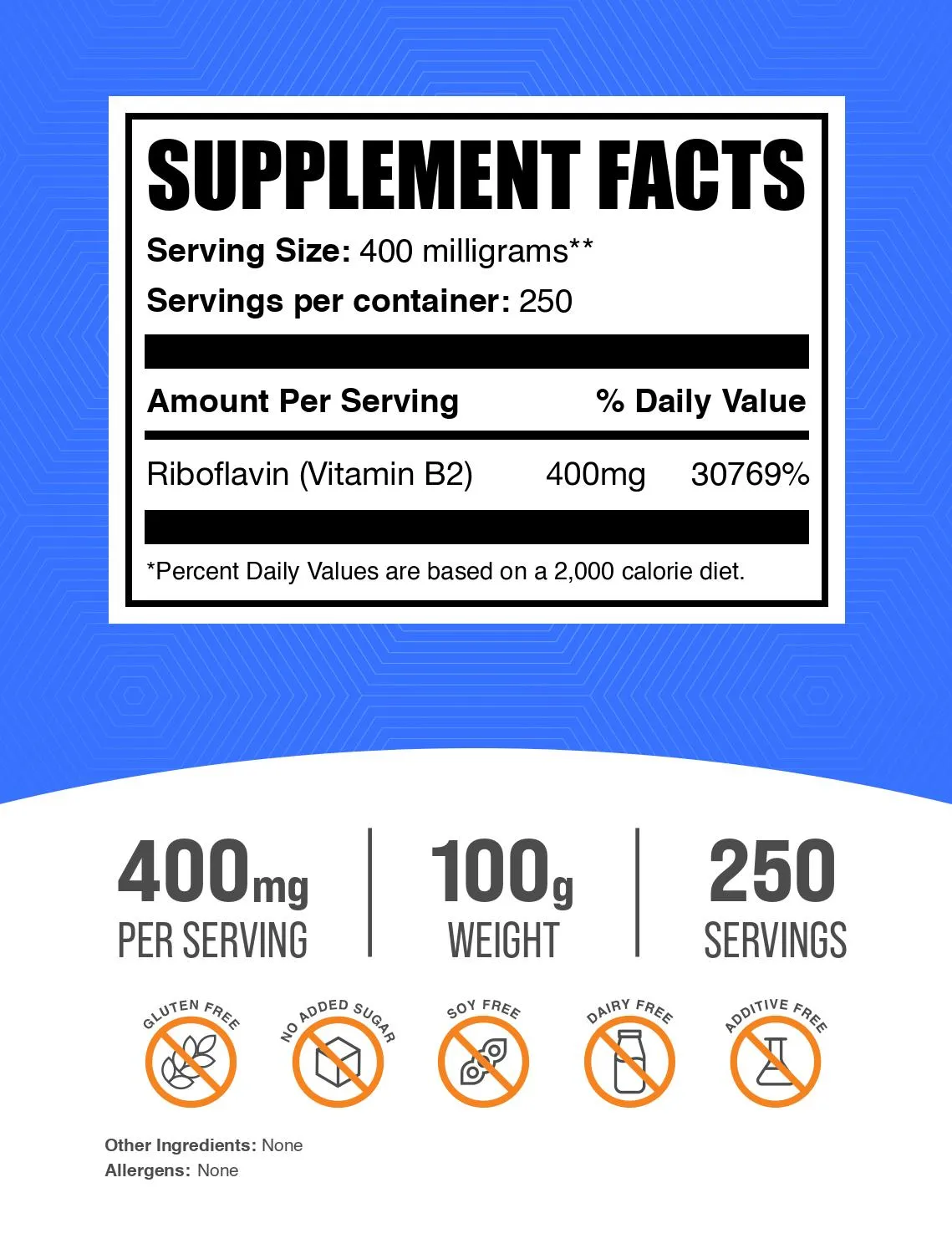 Riboflavin (Vitamin B2) Powder