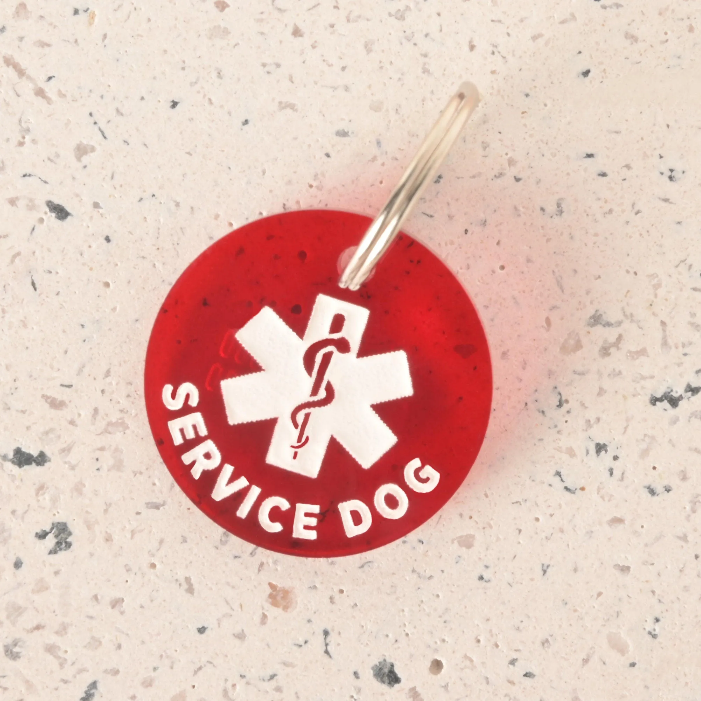 Service Dog Personalized Pet Tag