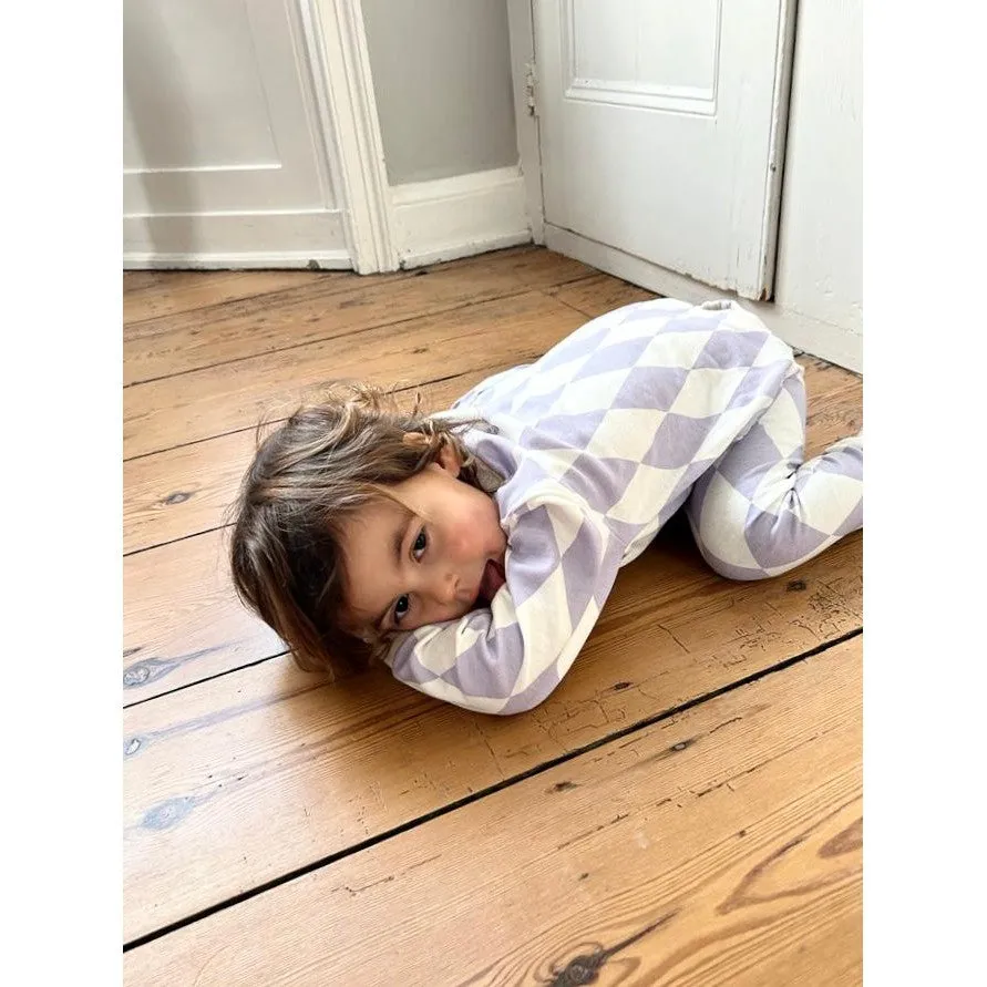 Sleepy Doe x Scout & Co exclusive - Harlequin Thistle kids classic pyjamas